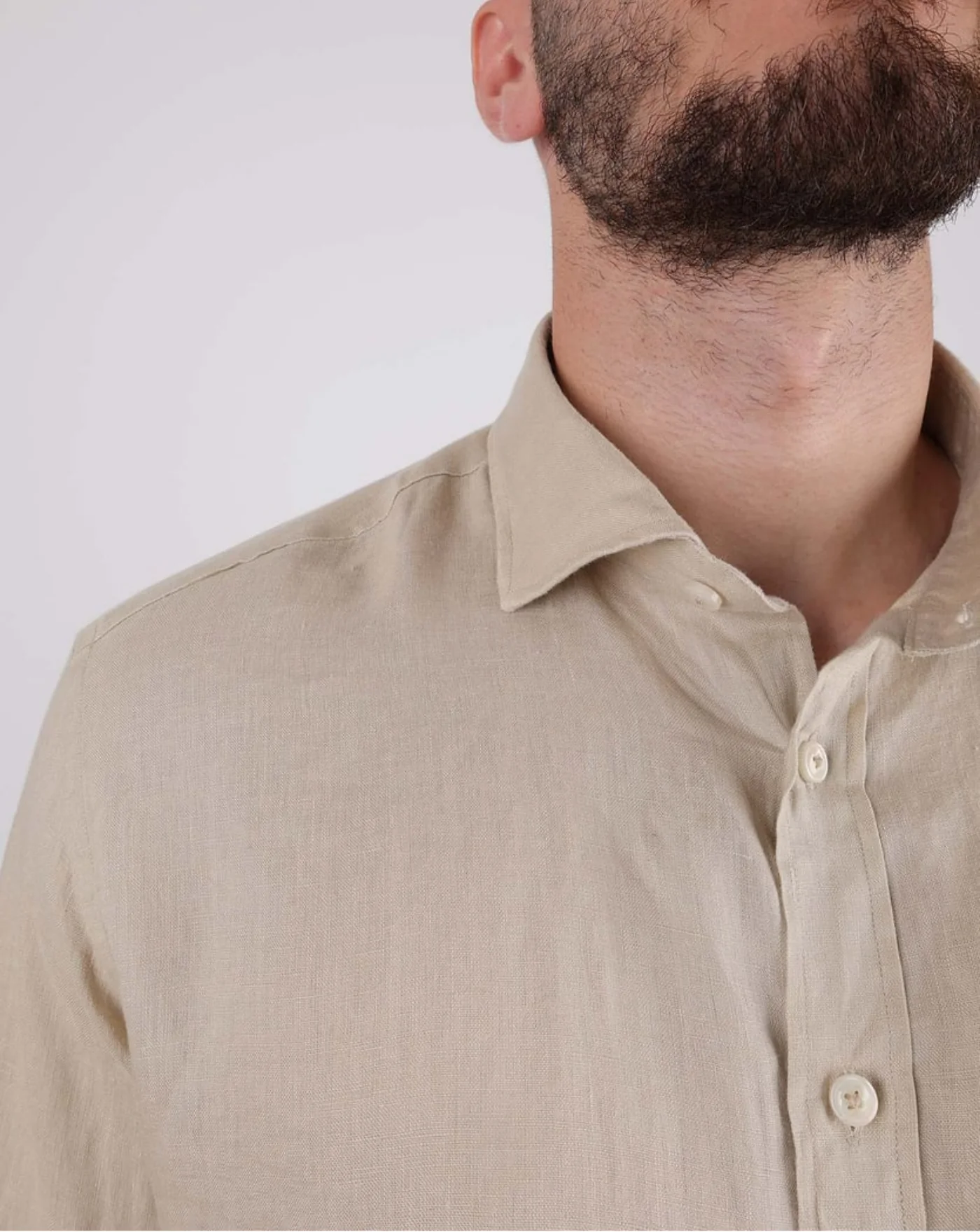 Camisa Bastoncino de lino - Image 4