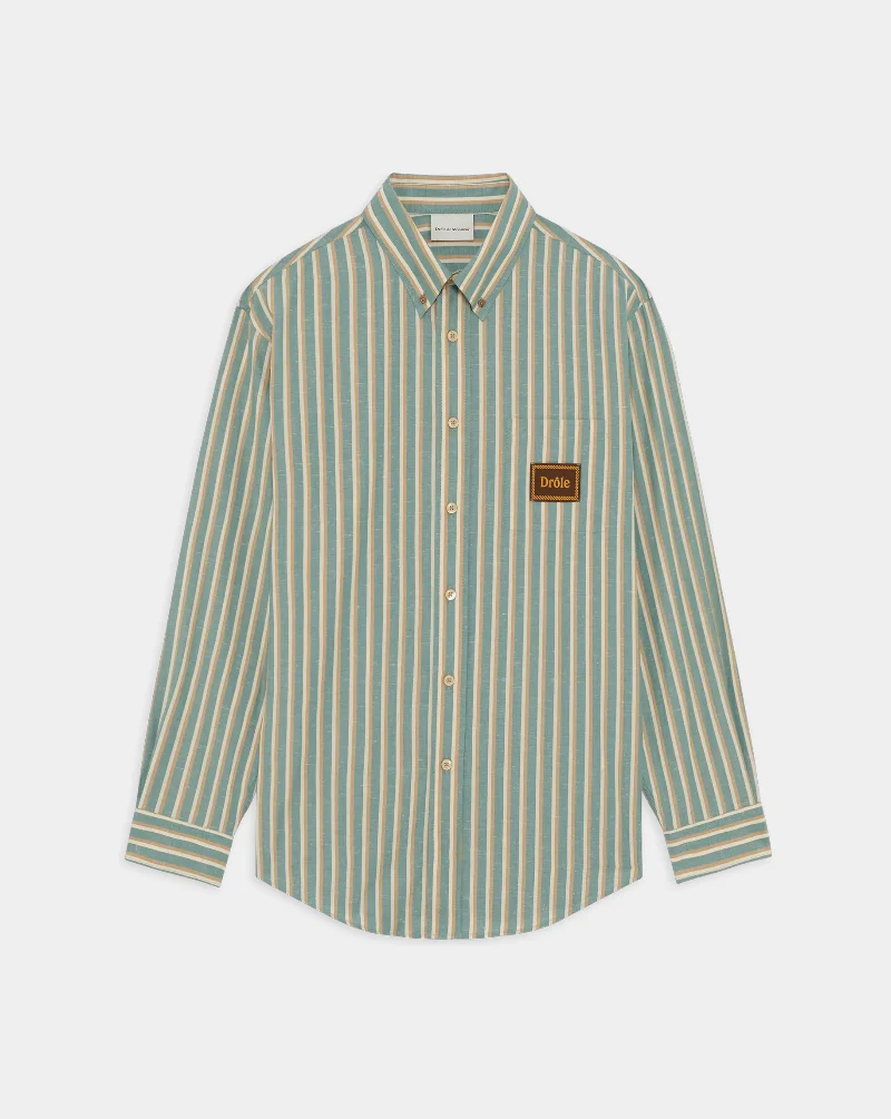 Camisa Drole de Monsieur Chemise Rayée Drôle
