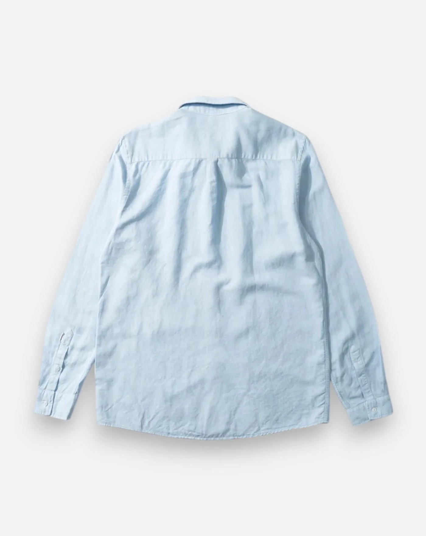 Camisa Edmmond Linen shirt light blue - Image 2