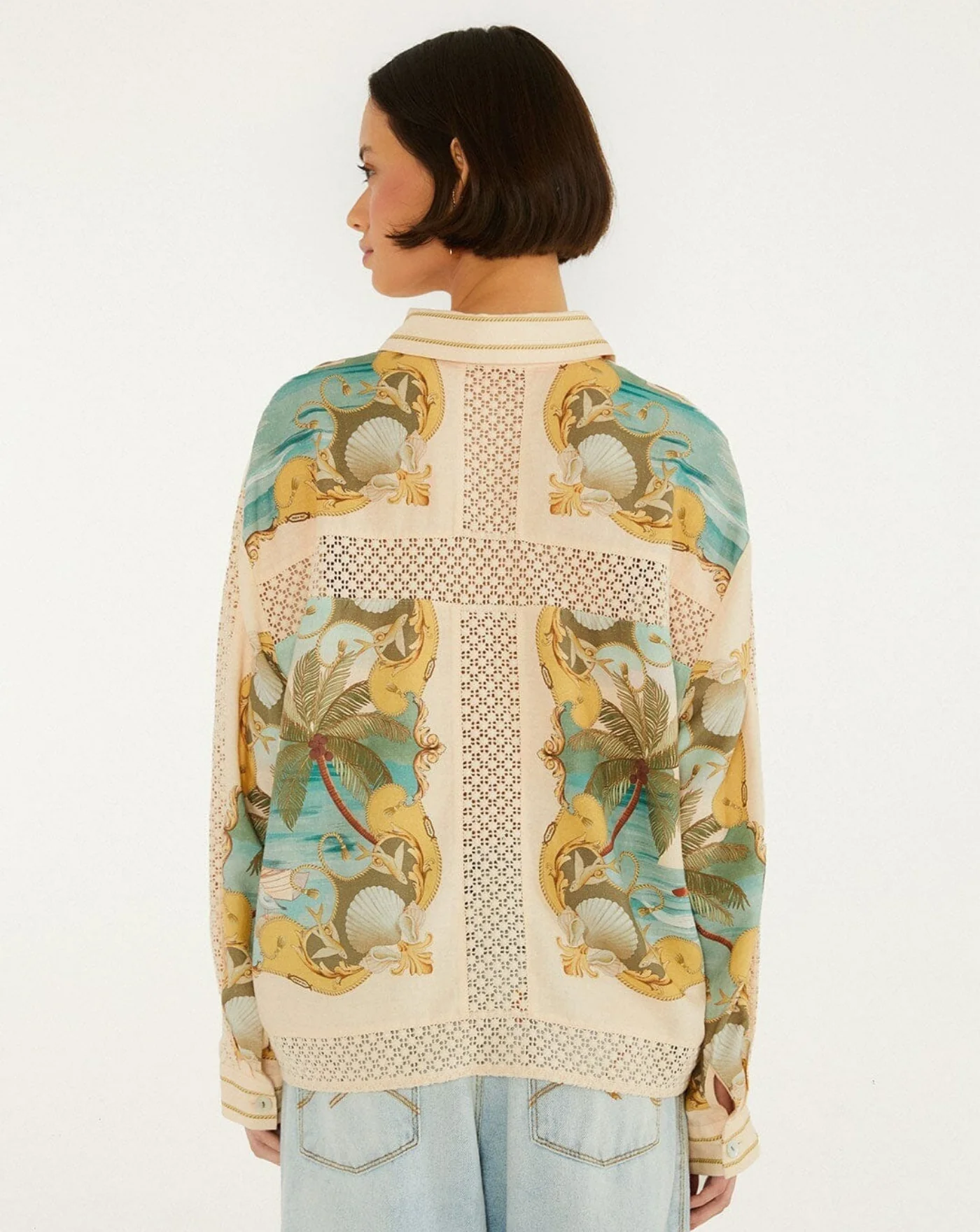 Camisa Farm Rio Royal Sea - Image 3