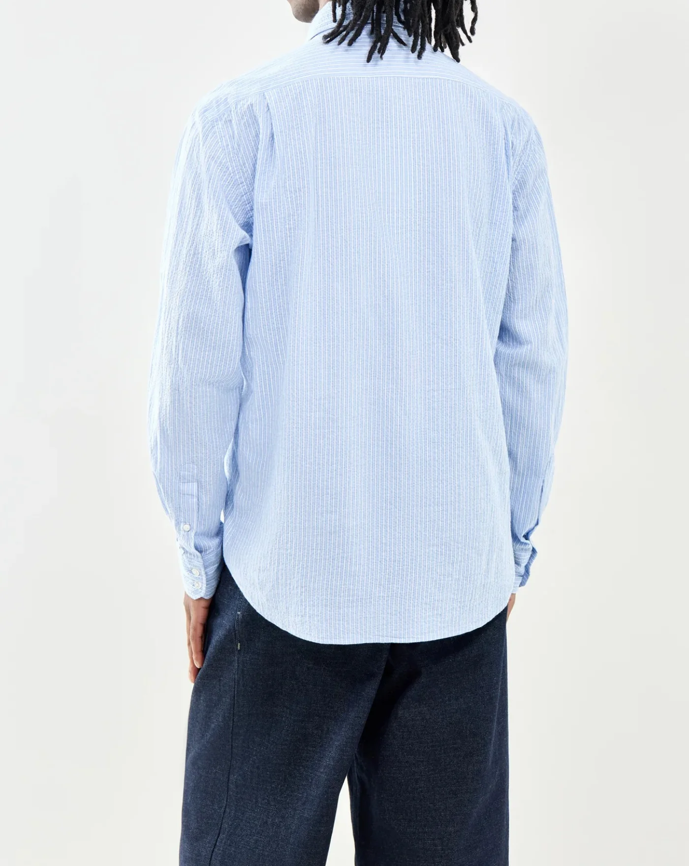 Camisa Hartford Striped Cotton Shirt - Image 5