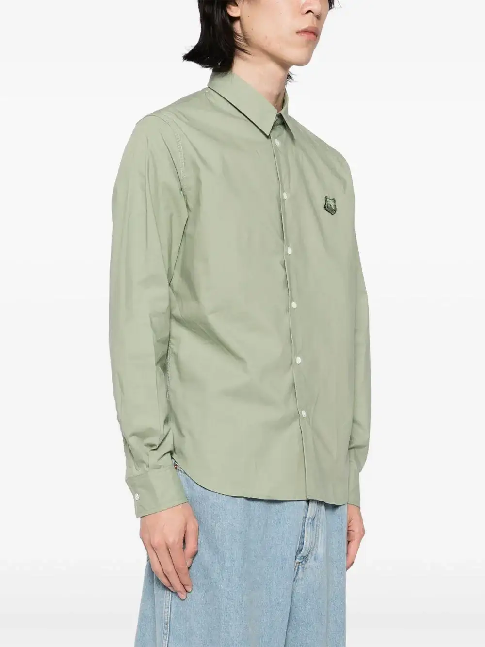 Camisa Maison Kitsuné Bold Fox Head - Image 4