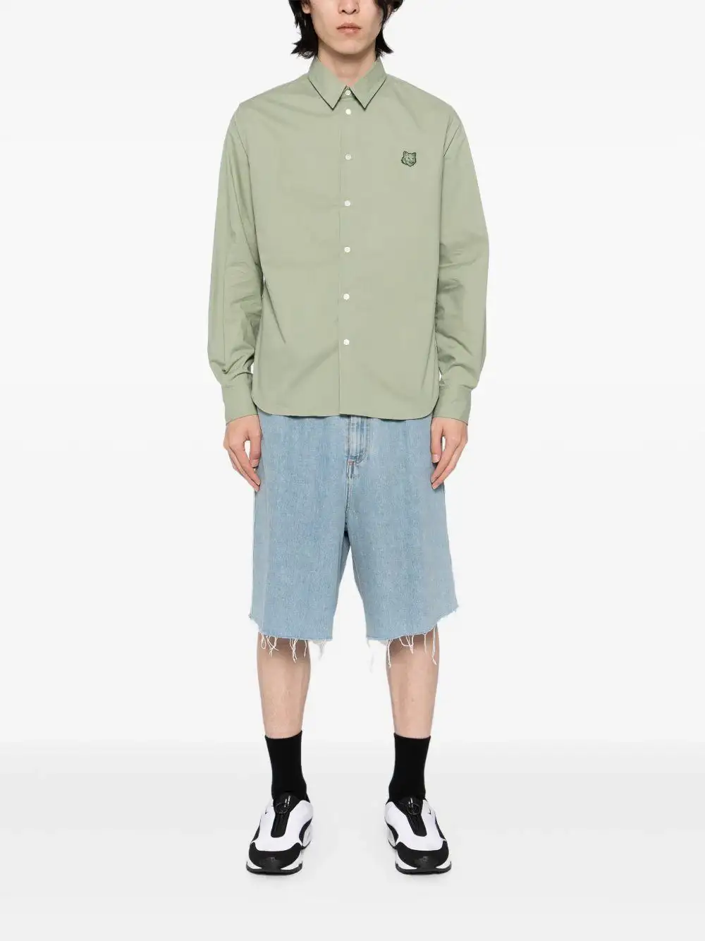 Camisa Maison Kitsuné Bold Fox Head - Image 8