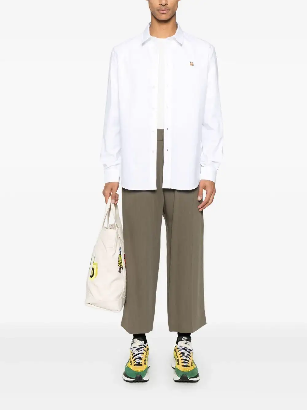 Camisa Maison Kitsuné Fox Head - Image 6