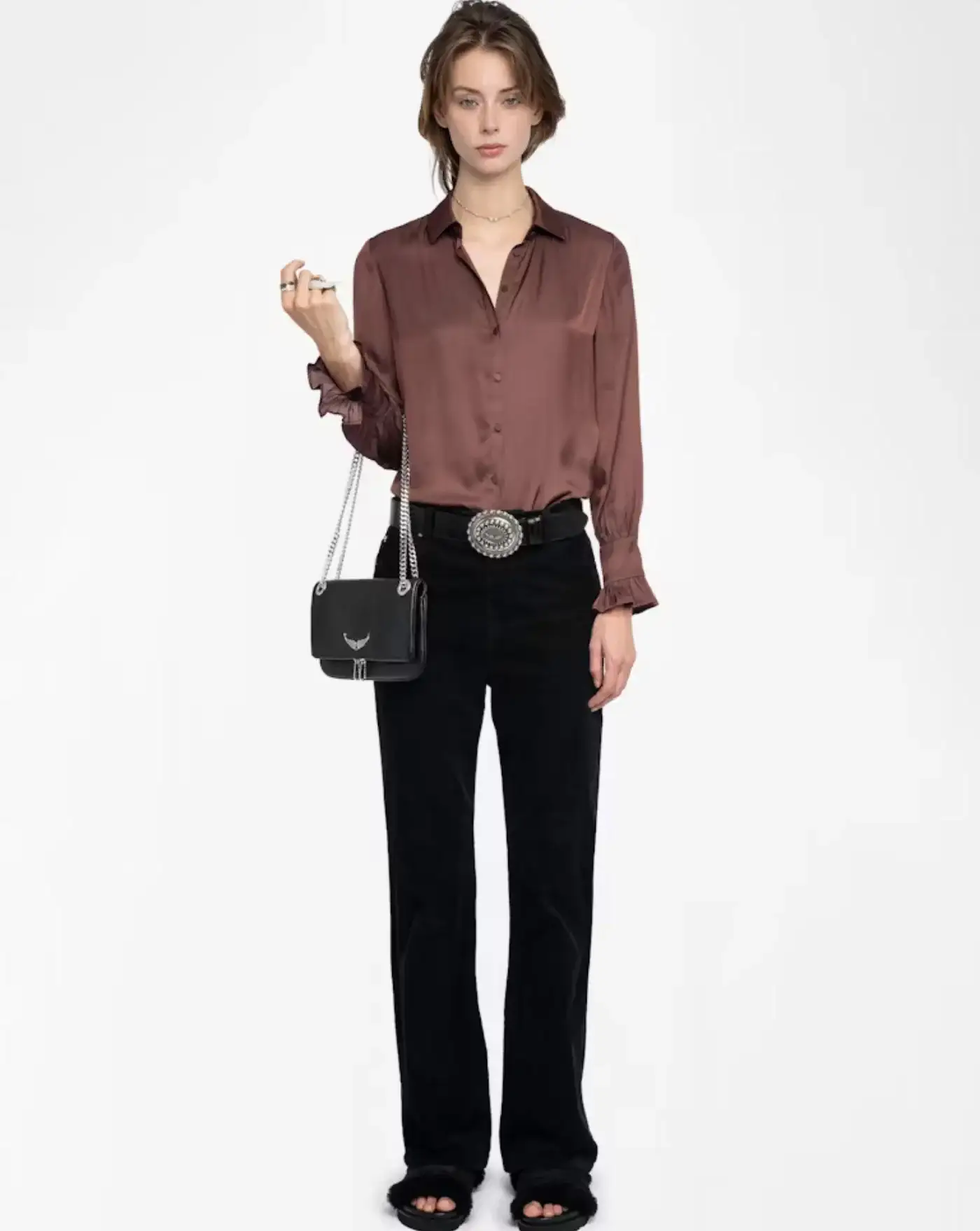 Camisa Zadig & Voltaire Thely Satin - Image 2