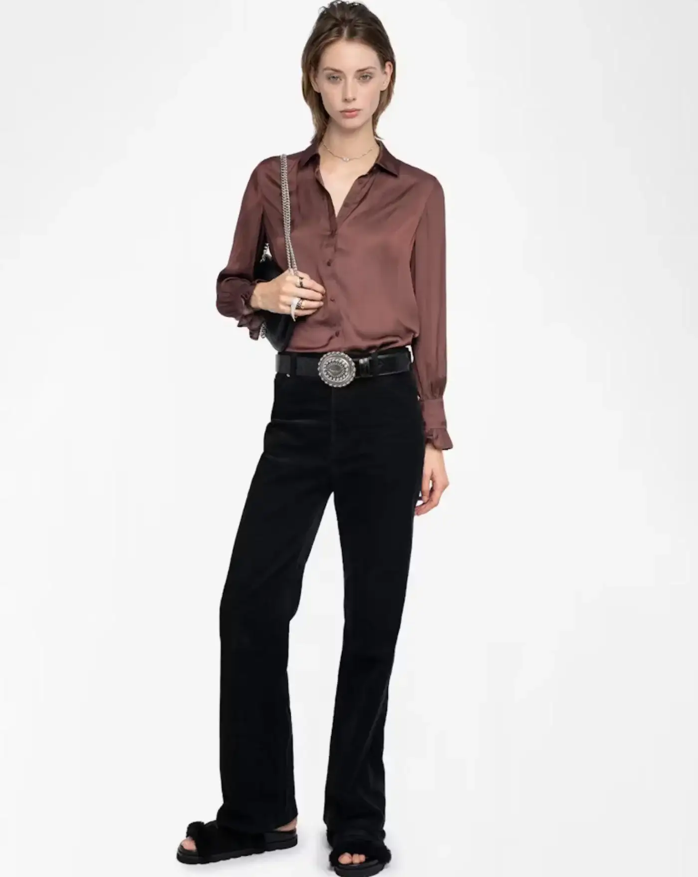Camisa Zadig & Voltaire Thely Satin - Image 7