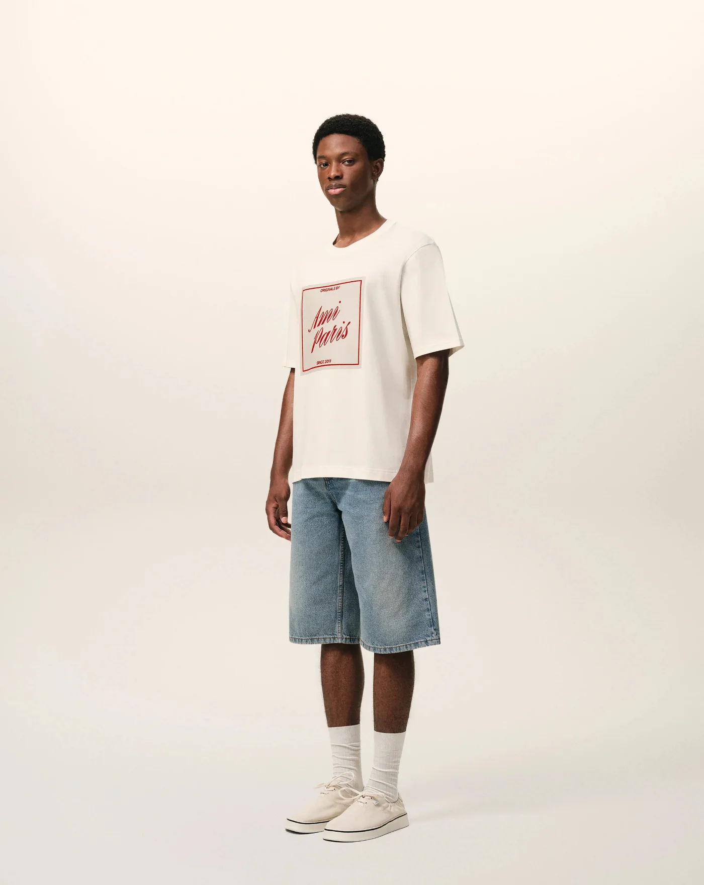 Camiseta Ami Paris Heritage Print T-shirt - Image 5