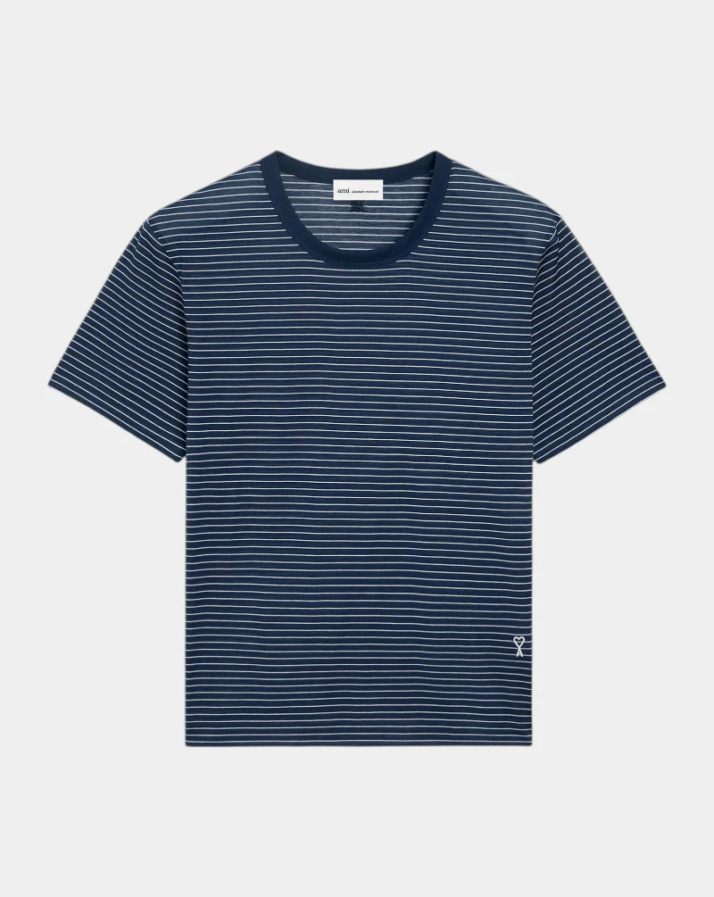 Camiseta Ami Paris Stripes