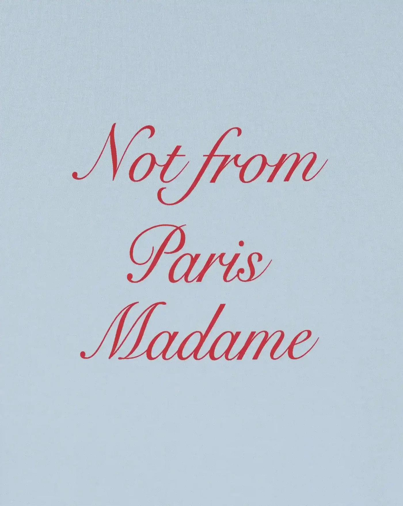 Camiseta Drole de Monsieur Le T-shirt Slogan Calligraphy - Image 3