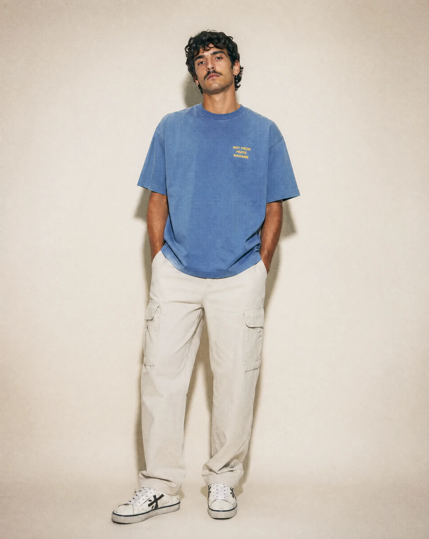 Camiseta Drole de Monsieur Le T-shirt Slogan - Image 4