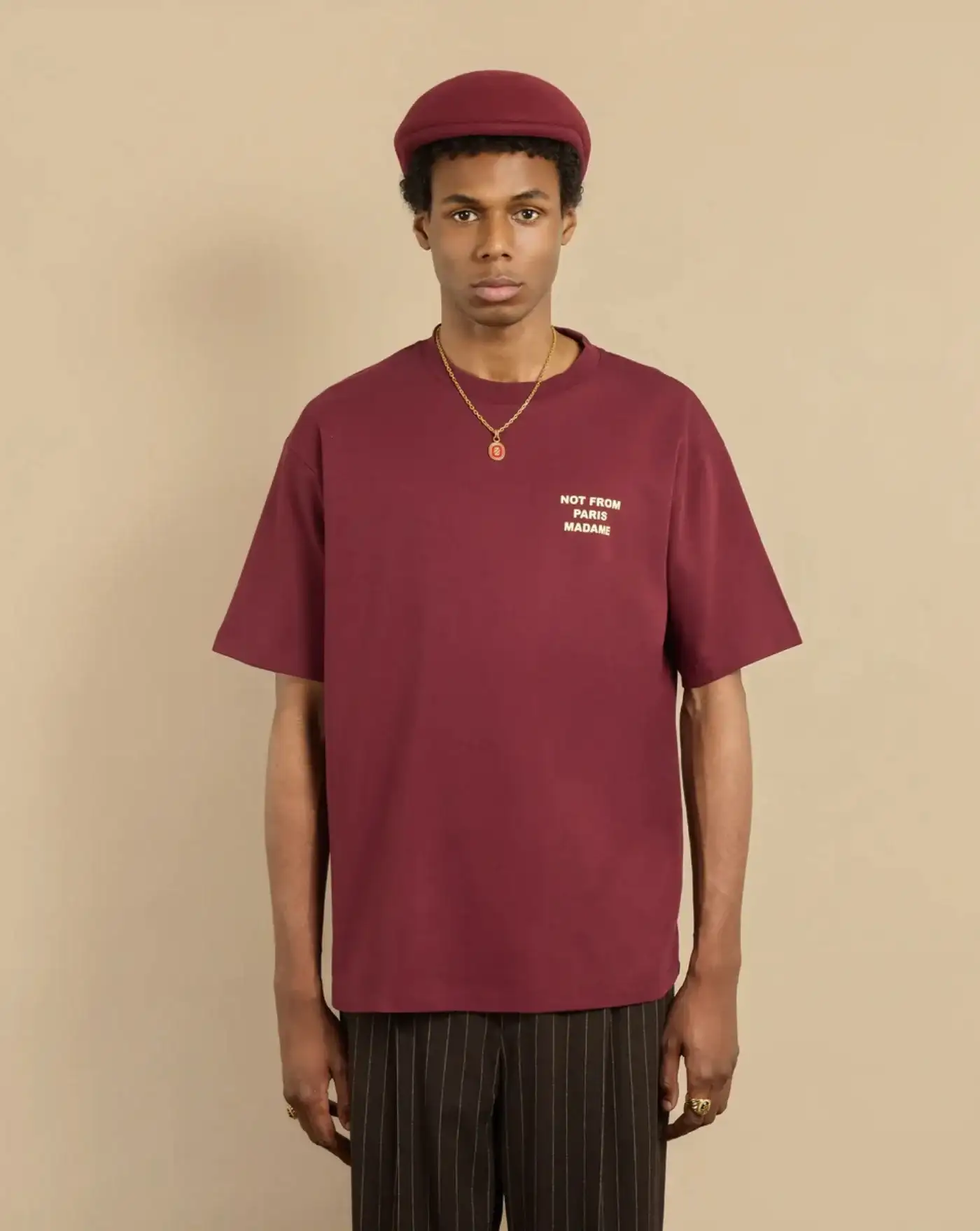 Camiseta Drole de Monsieur Le T-Shirt Slogan - Image 3