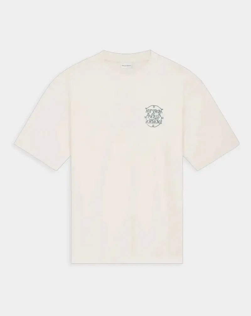 Camiseta Drôle de Monsieur Slogan Tresses