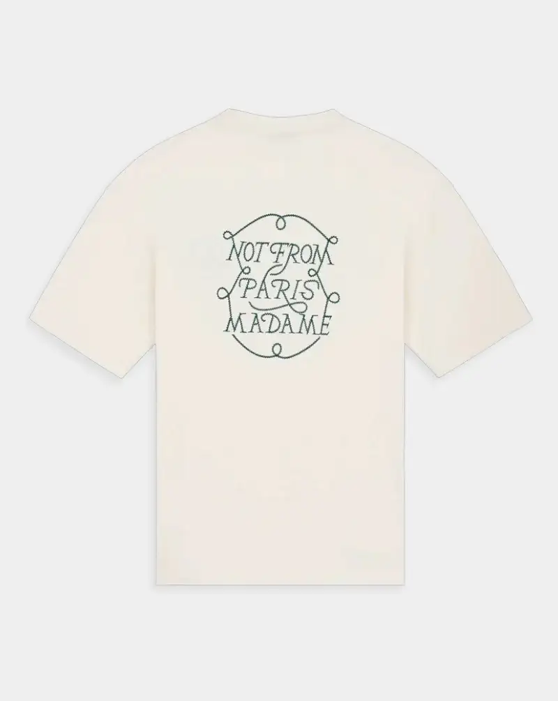 Camiseta Drôle de Monsieur Slogan Tresses - Image 3