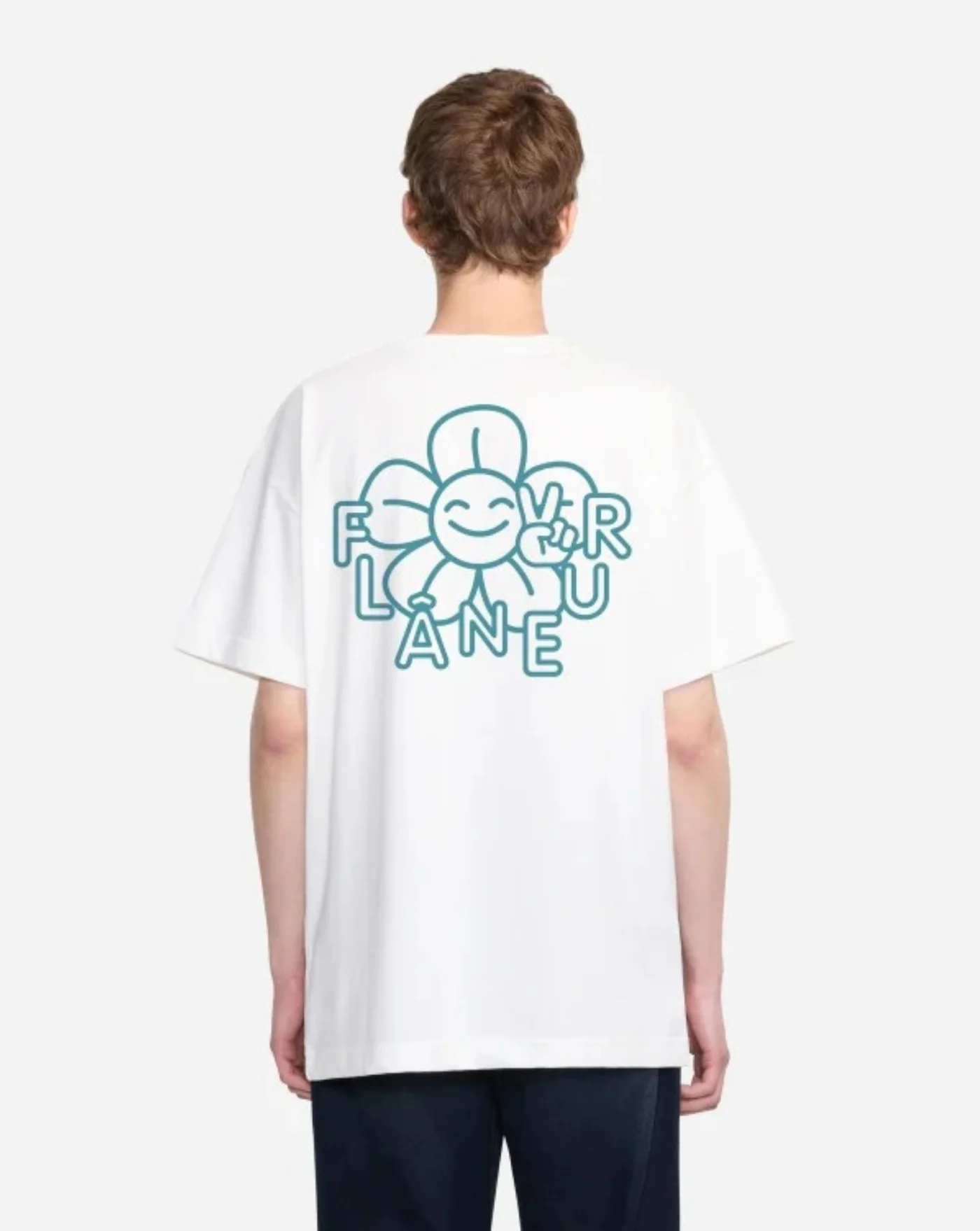 Camiseta Flaneur Happy Flower T-shirt - Image 3
