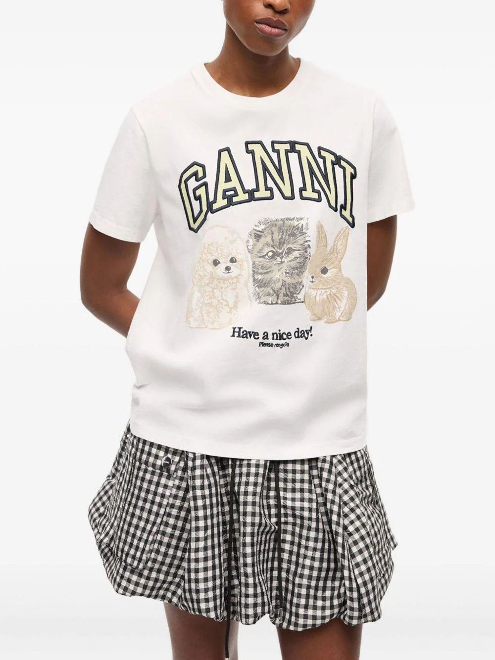 Camiseta Ganni Animals - Image 3
