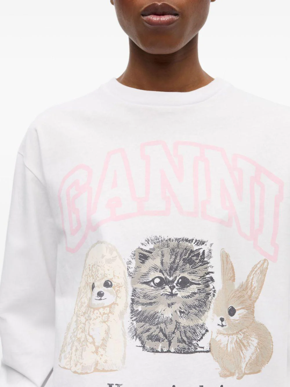 Camiseta Ganni Animals - Image 6