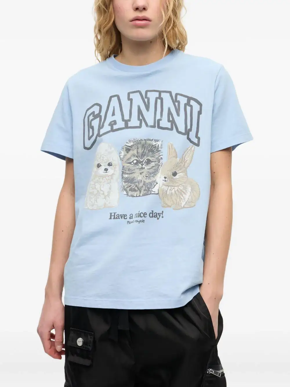 Camiseta Ganni Animals - Image 10