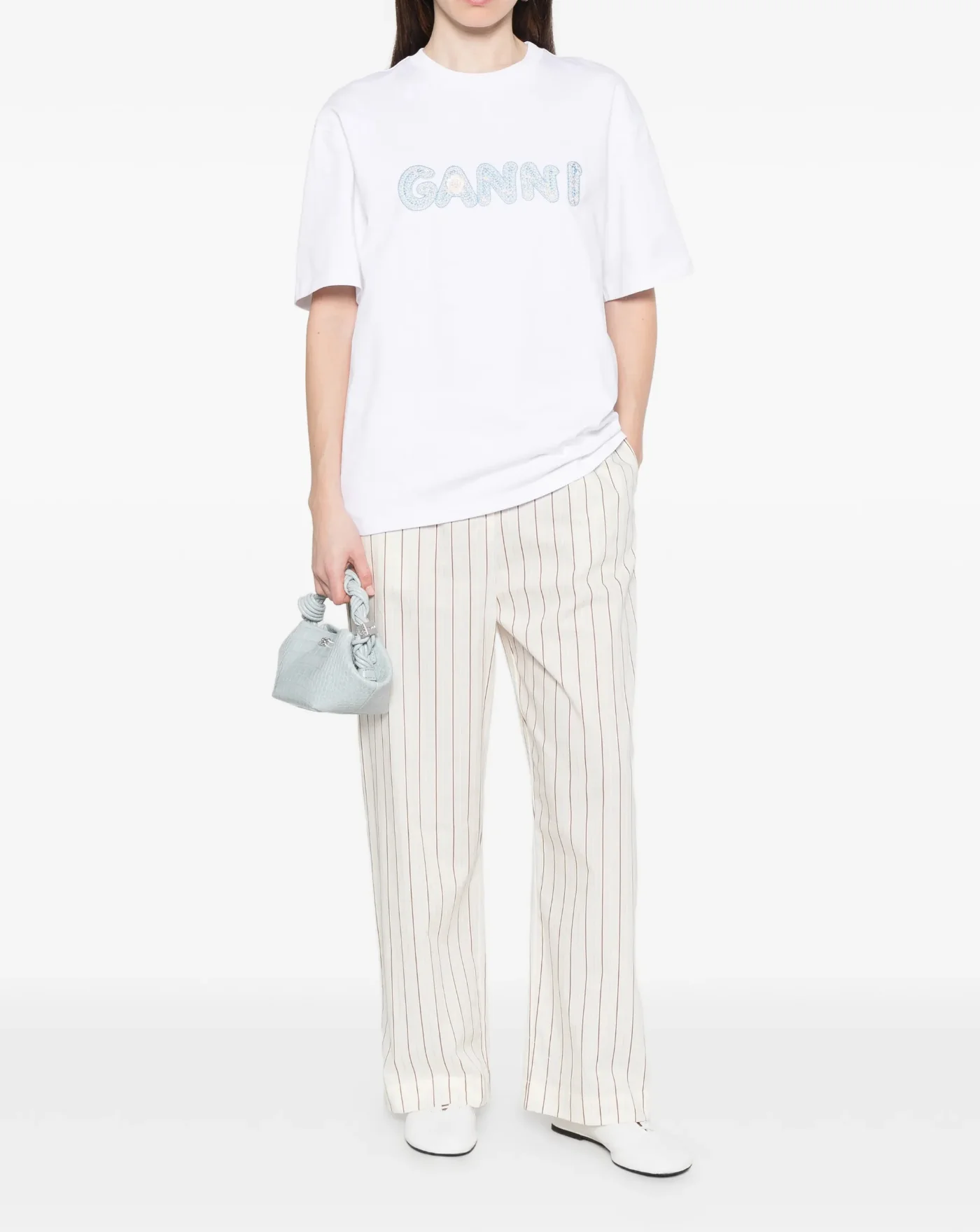 Camiseta Ganni Heavy Cotton Jersey - Image 5