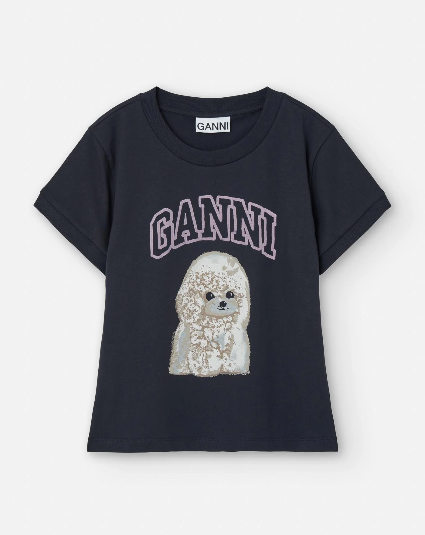 Camiseta Ganni Poodle Baby
