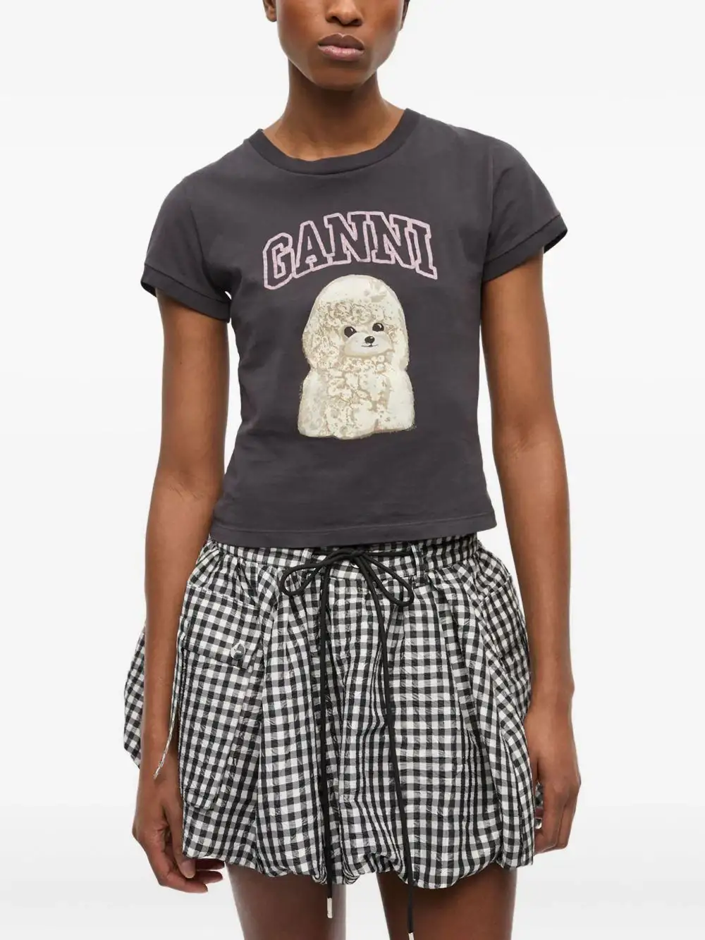 Camiseta Ganni Poodle Baby - Image 10