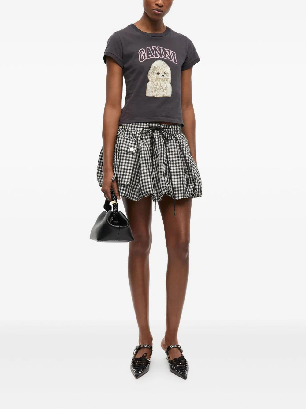 Camiseta Ganni Poodle Baby - Image 6