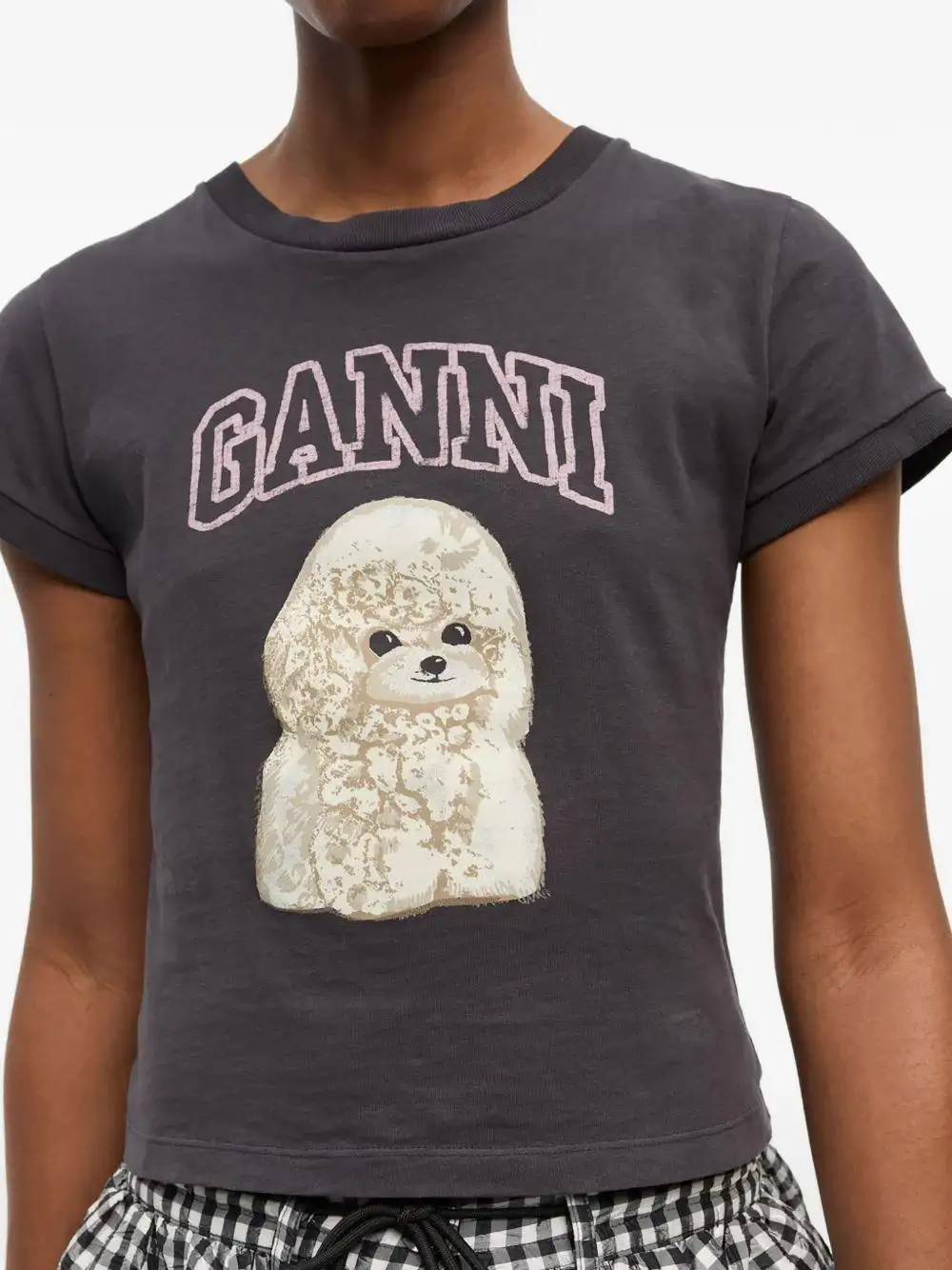 Camiseta Ganni Poodle Baby - Image 7