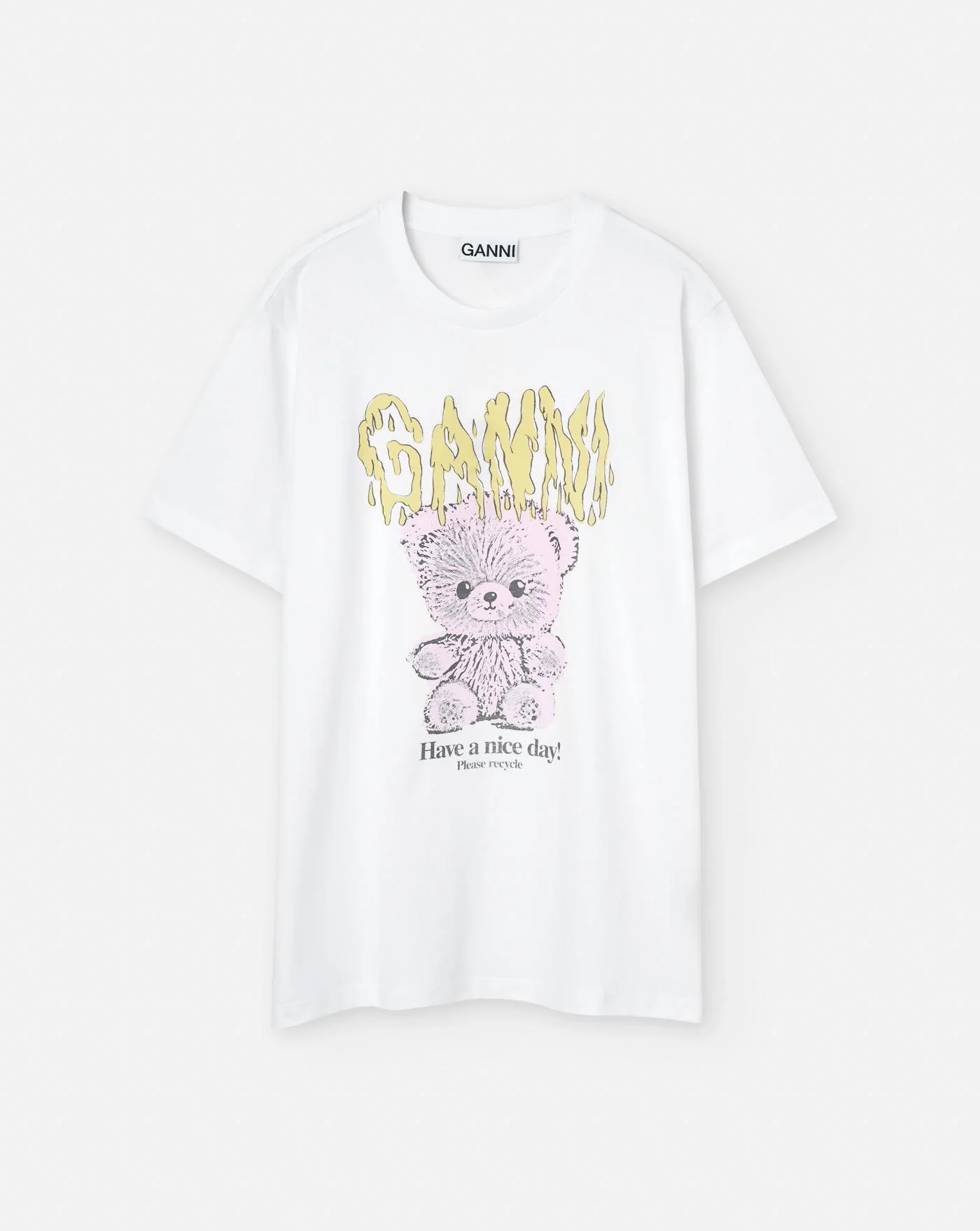 Camiseta Ganni Teddy