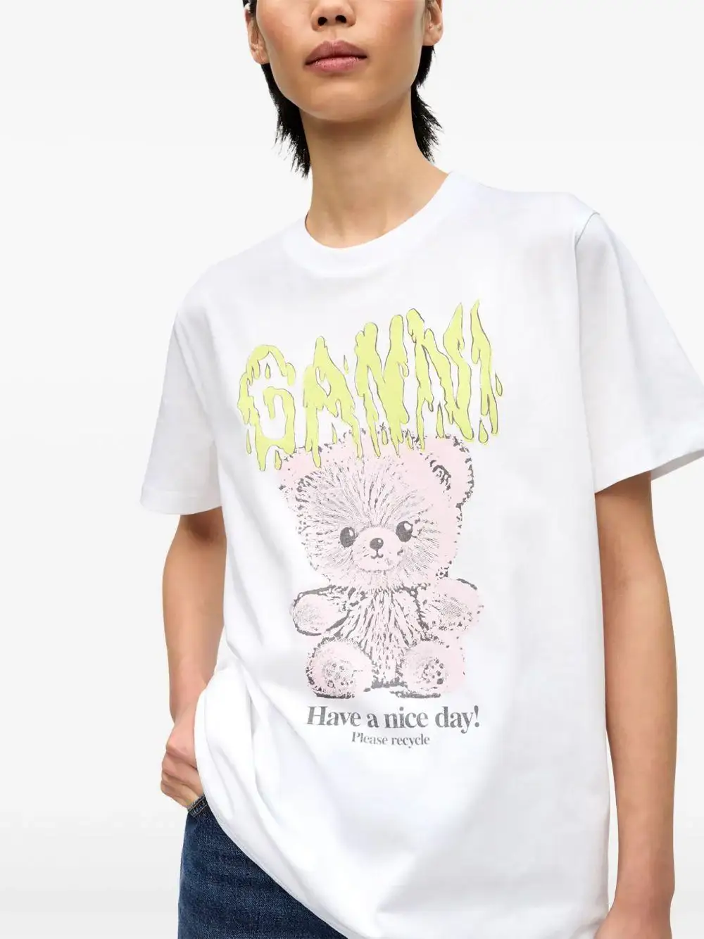 Camiseta Ganni Teddy - Image 10
