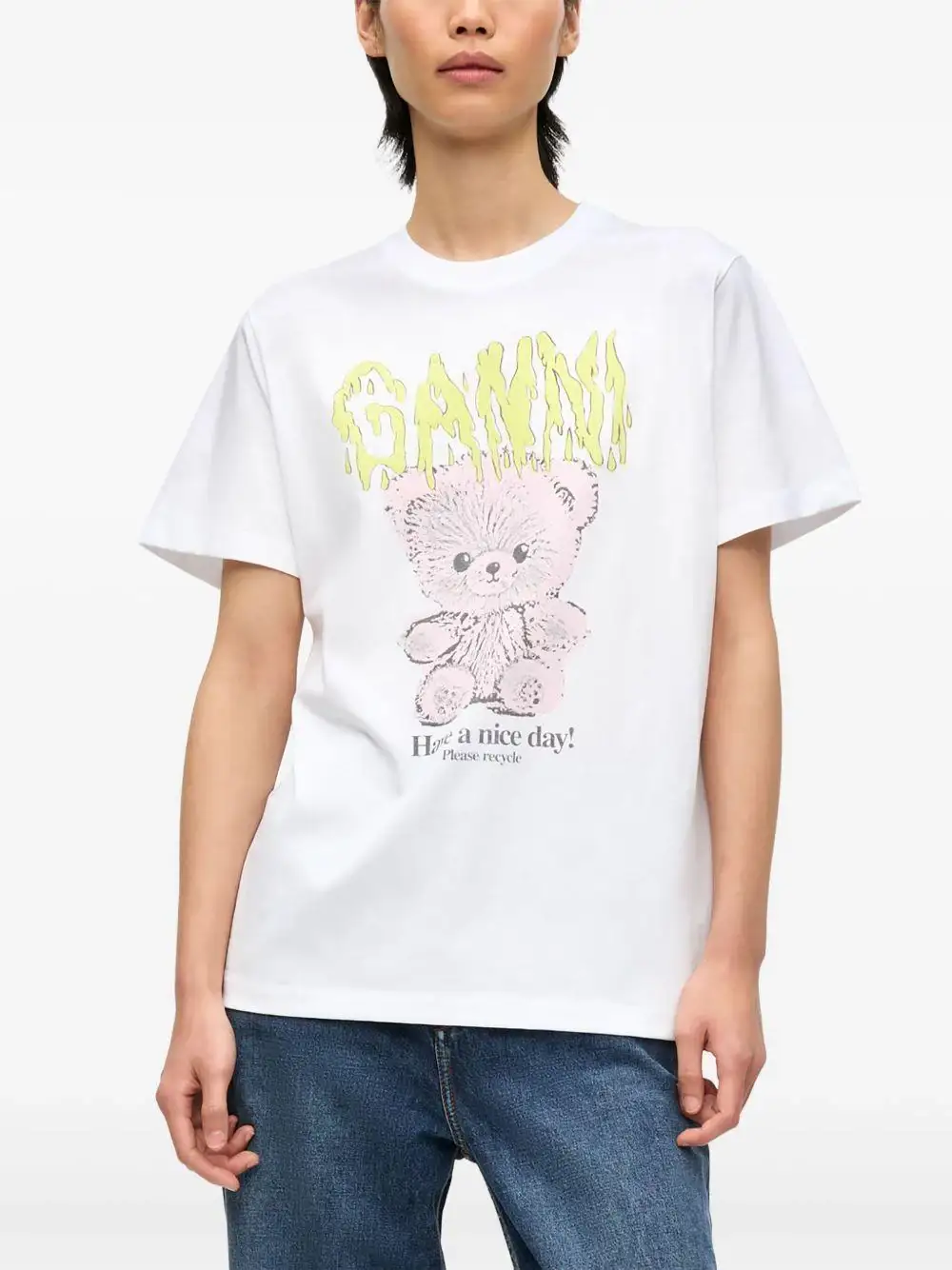 Camiseta Ganni Teddy - Image 9