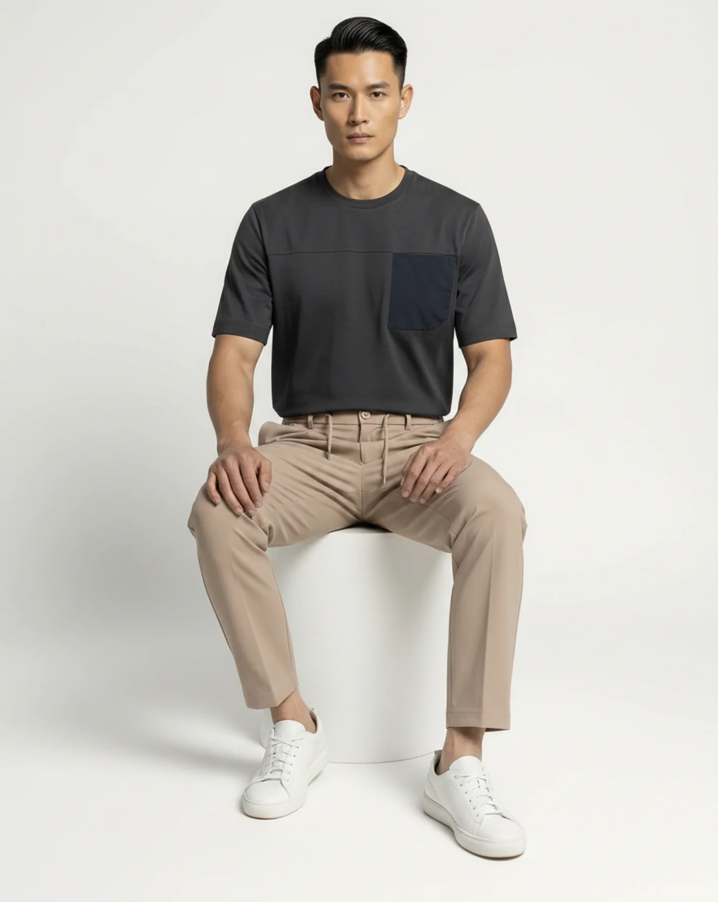 Camiseta Herno Knitted T-shirt - Image 4