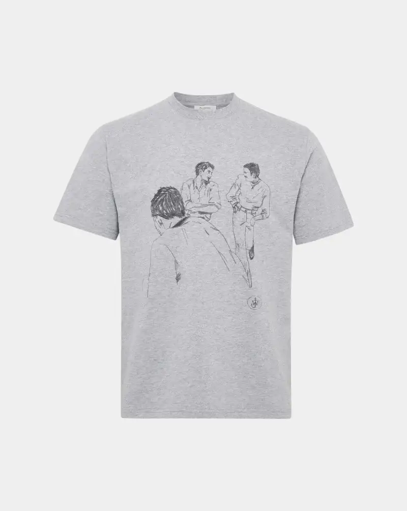 Camiseta Jw Anderson Cafe Scene