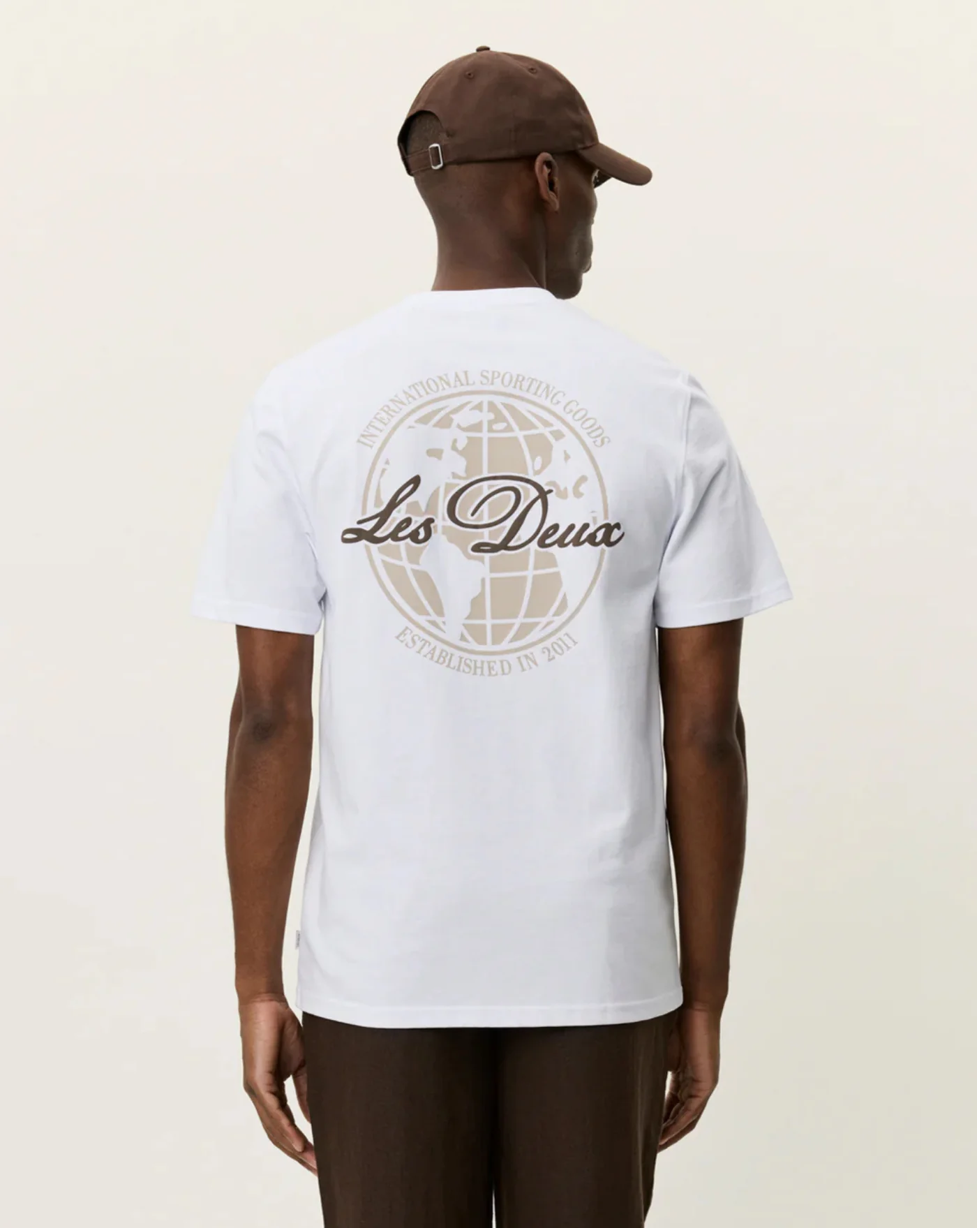 Camiseta Les Deux Ben Globe T-Shirt - Image 4
