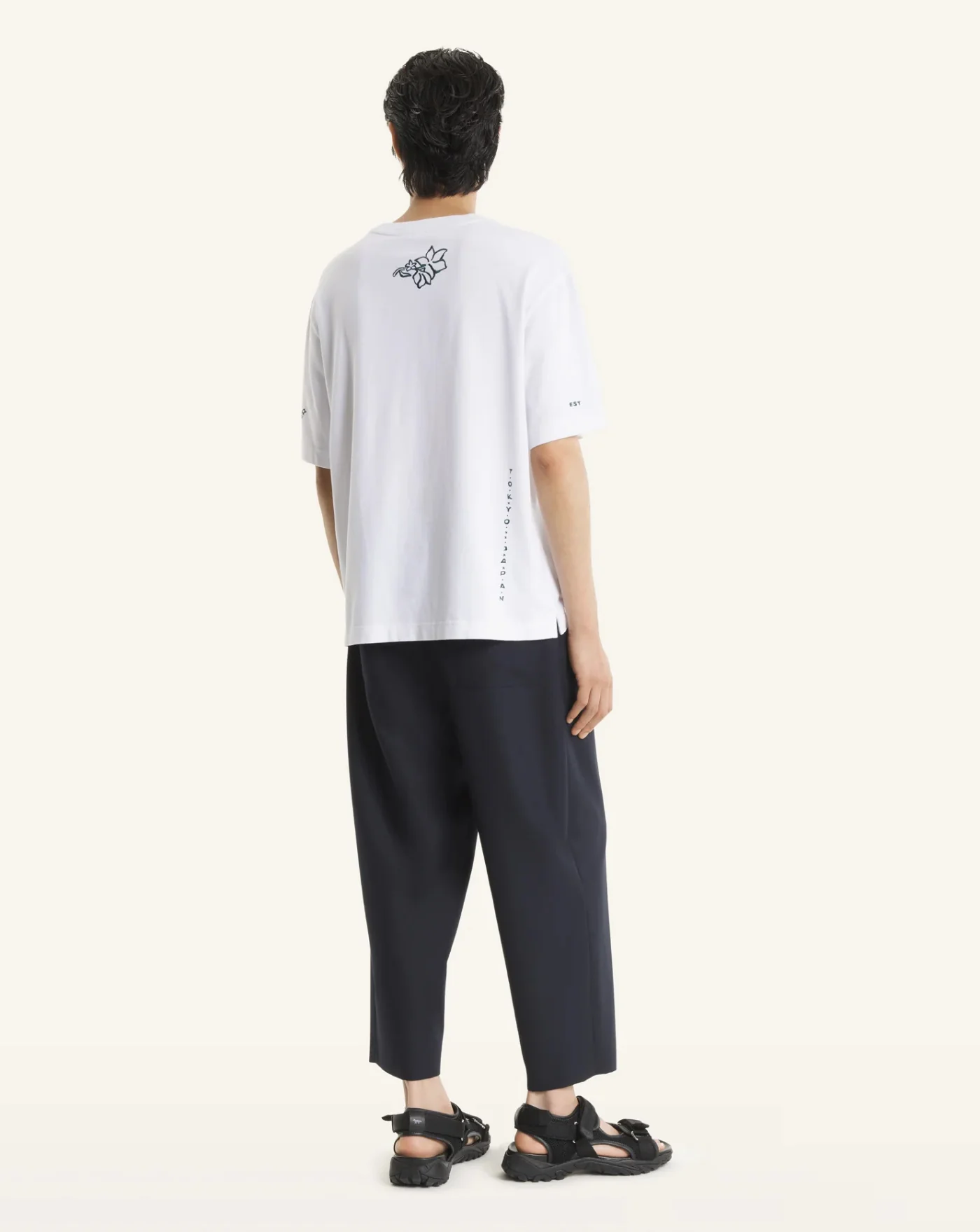 Camiseta Maison Kitsune Art Nouveau Stamps - Image 7