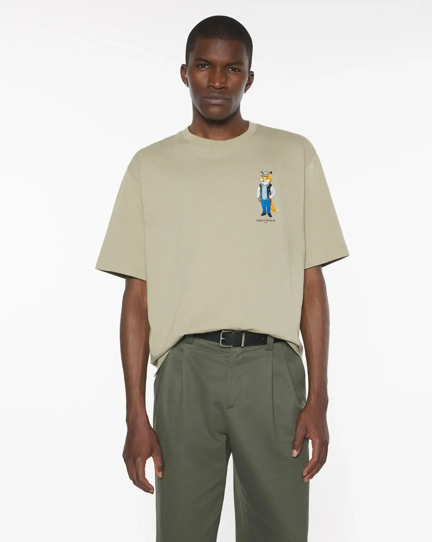 Camiseta Maison Kitsune Dressed Fox - Image 3