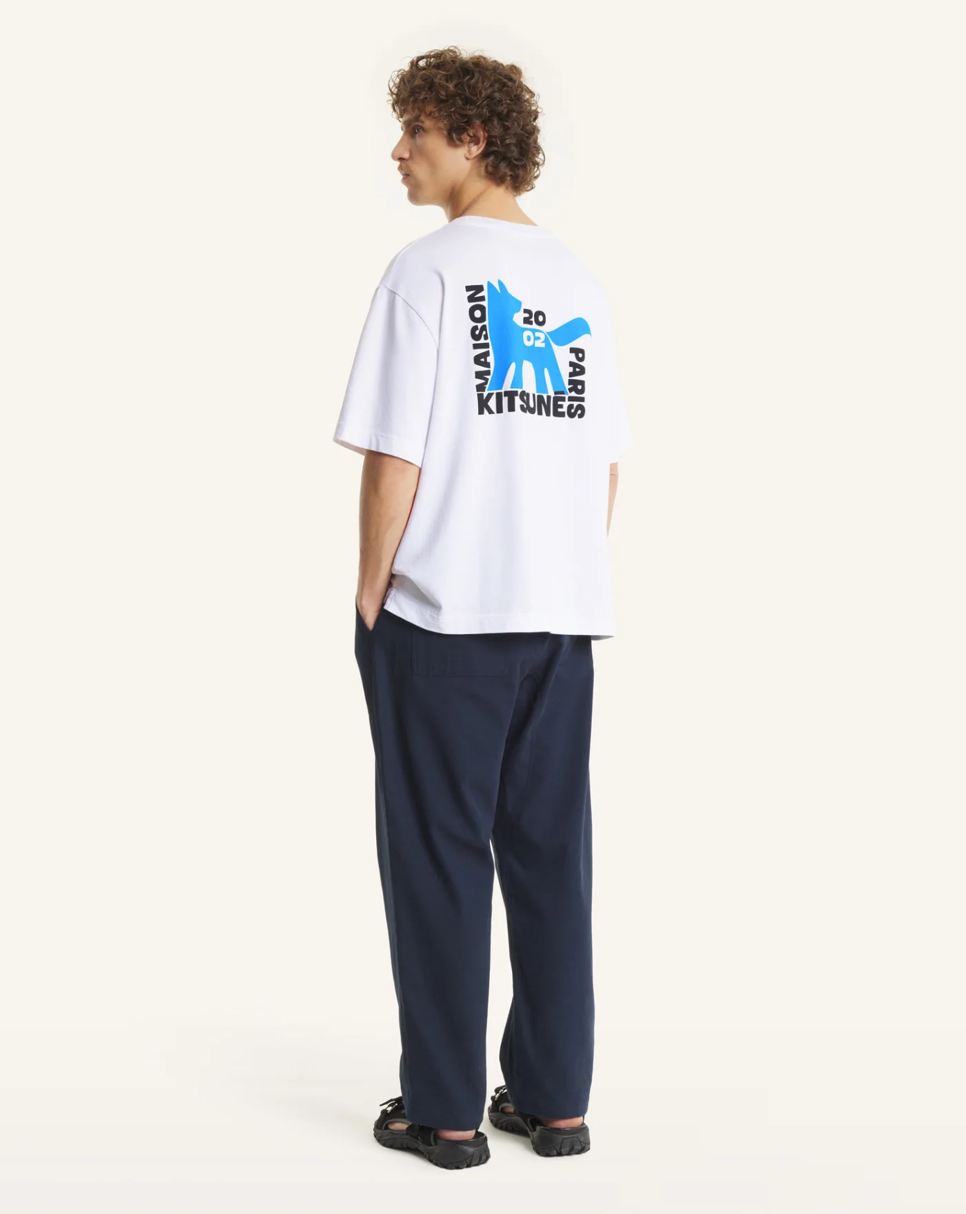 Camiseta Maison Kitsune Gallery Fox - Image 6