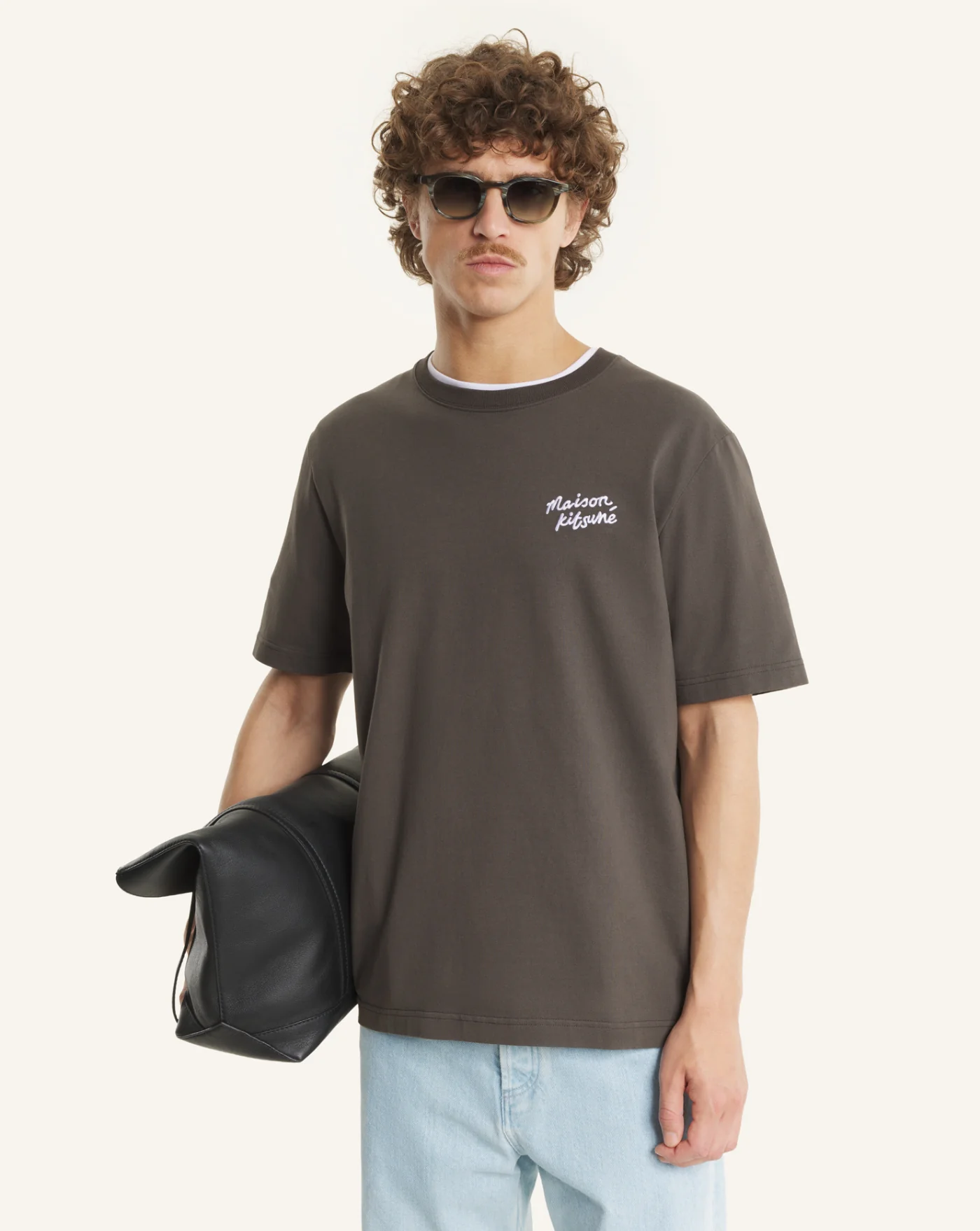 Camiseta Maison Kitsune Handwritting - Image 3