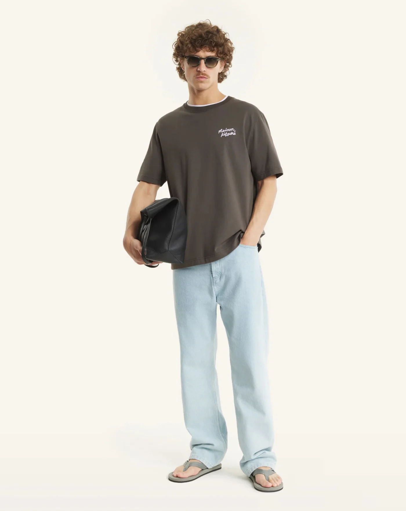 Camiseta Maison Kitsune Handwritting - Image 5