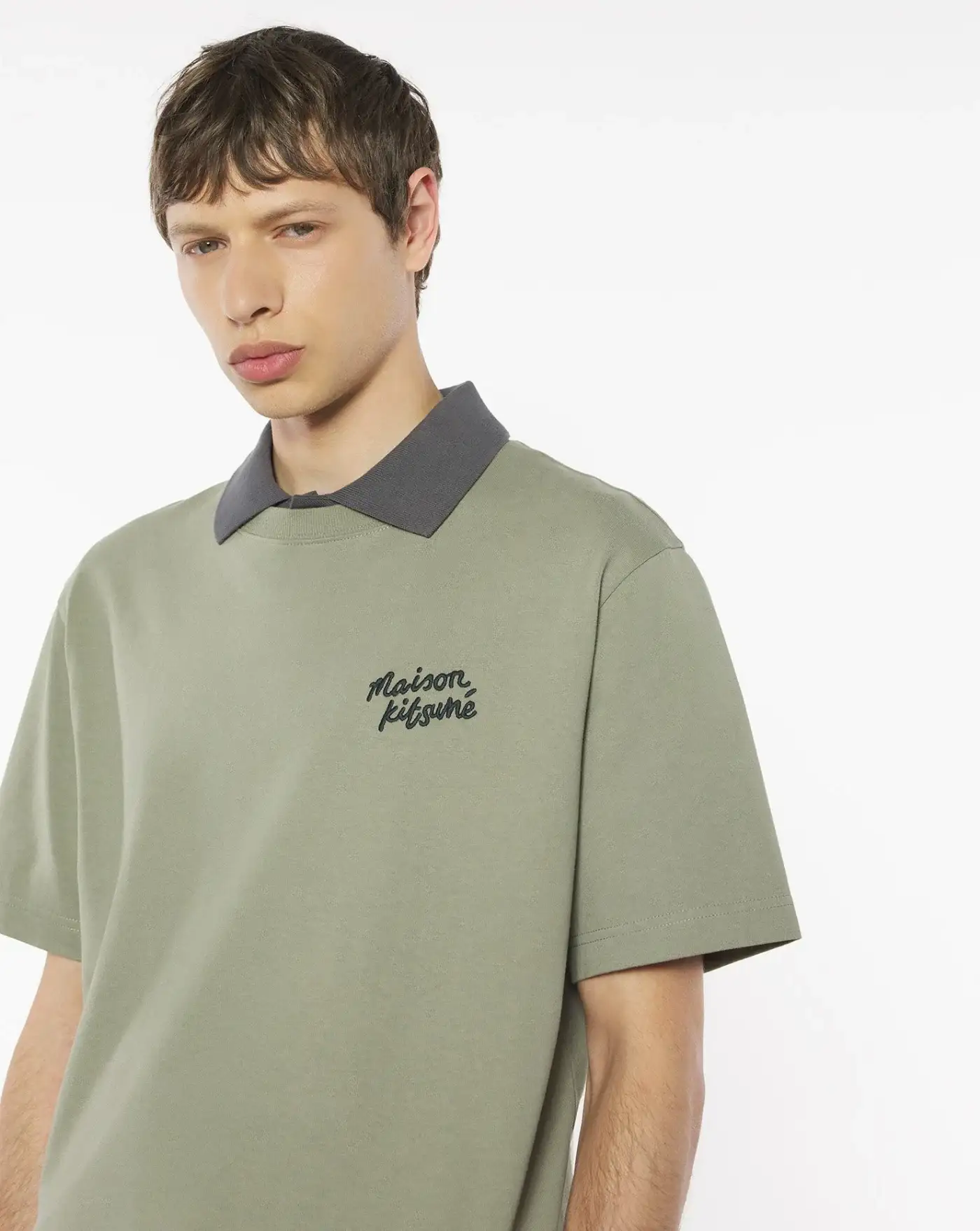 Camiseta Maison Kitsune Handwritting - Image 4