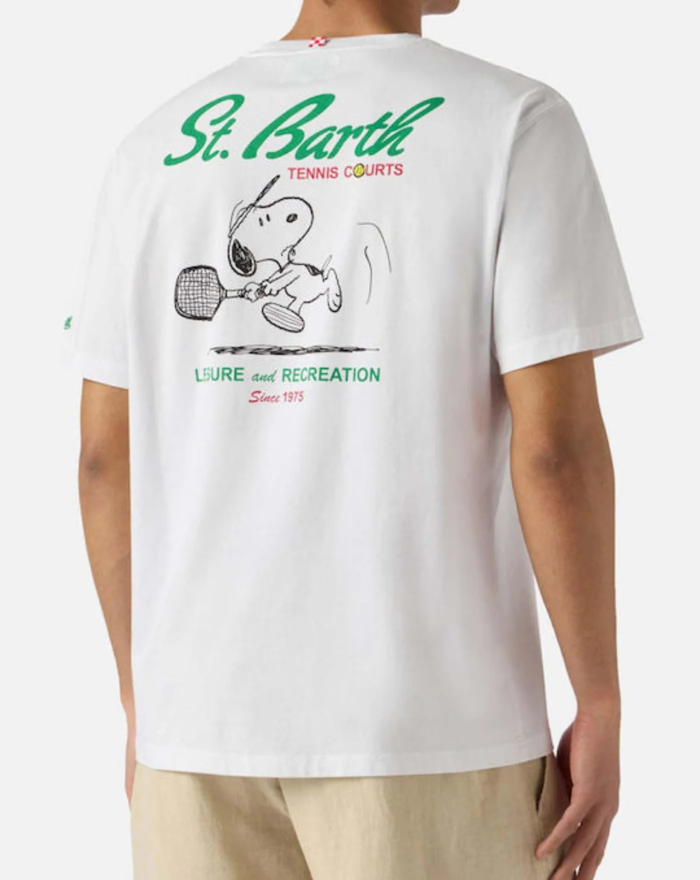 Camiseta Mc2 Sant Barth Snoopy Tennis Court Portland - Image 3