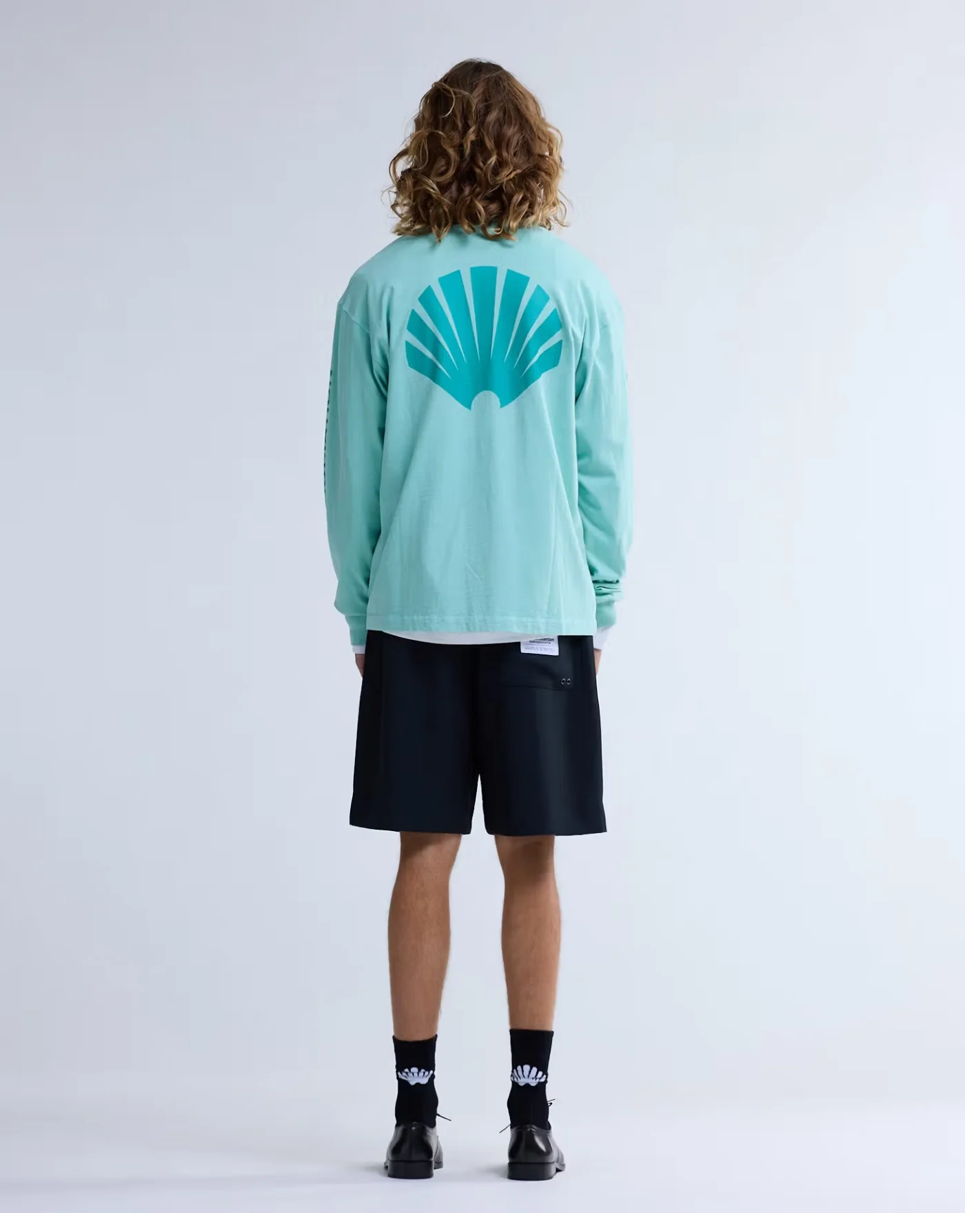 Camiseta New Amsterdam Logo Longsleeve Ocean - Image 4