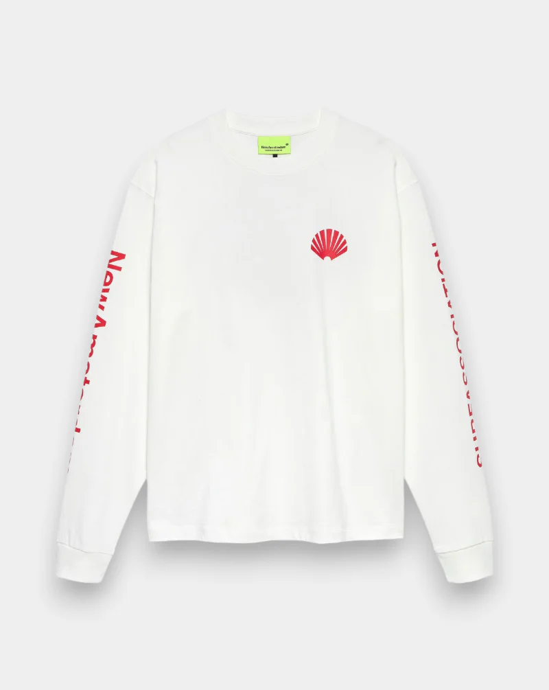 Camiseta New Amsterdam Logo Longsleeve Washed