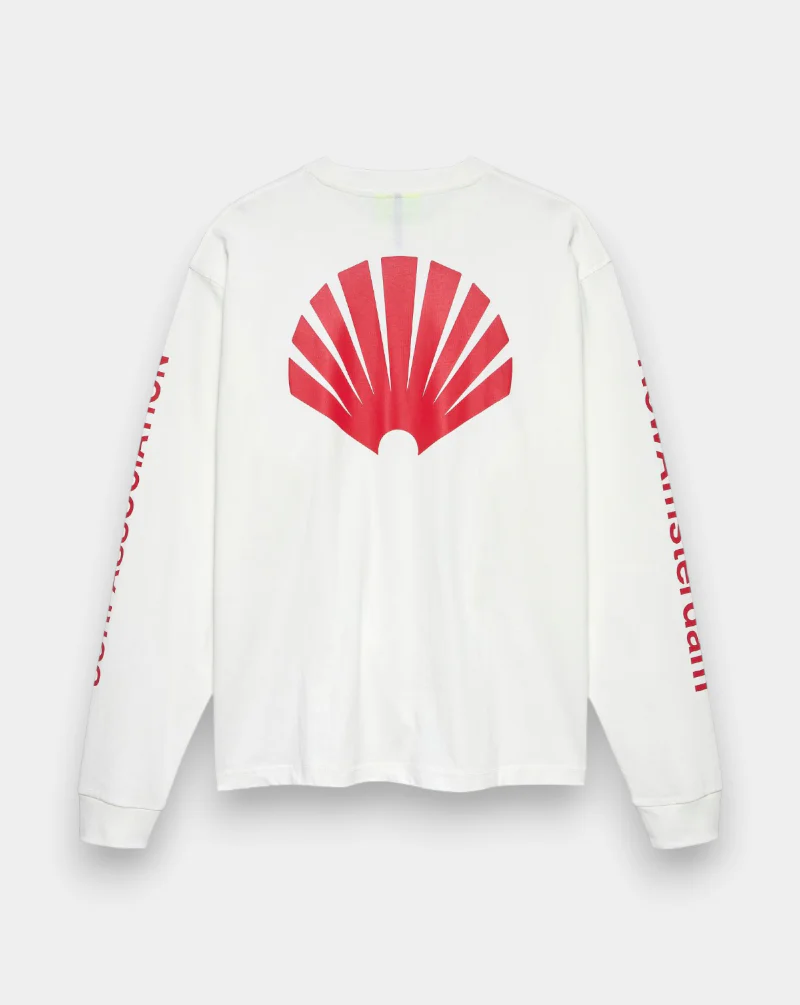 Camiseta New Amsterdam Logo Longsleeve Washed - Image 2
