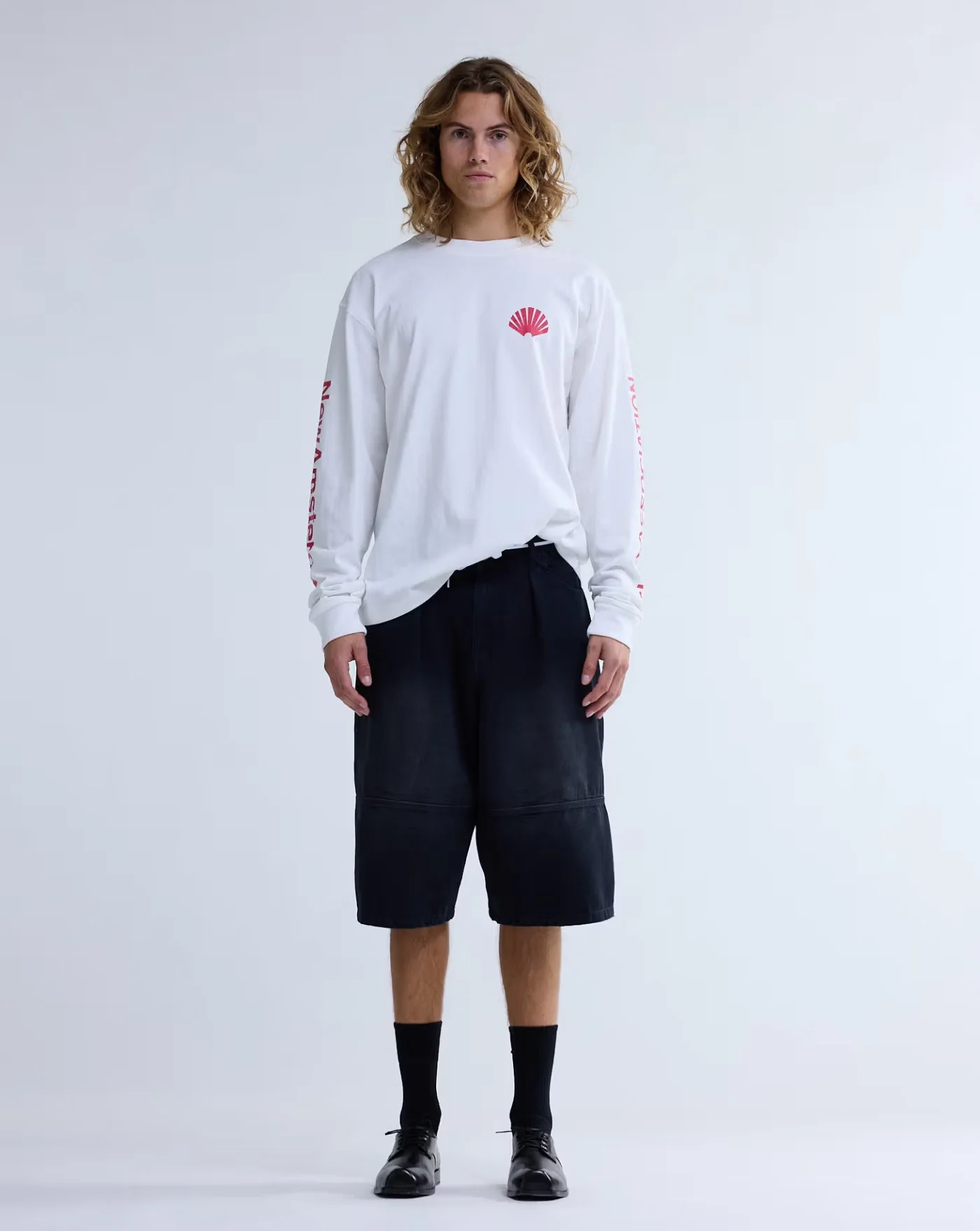 Camiseta New Amsterdam Logo Longsleeve Washed - Image 3