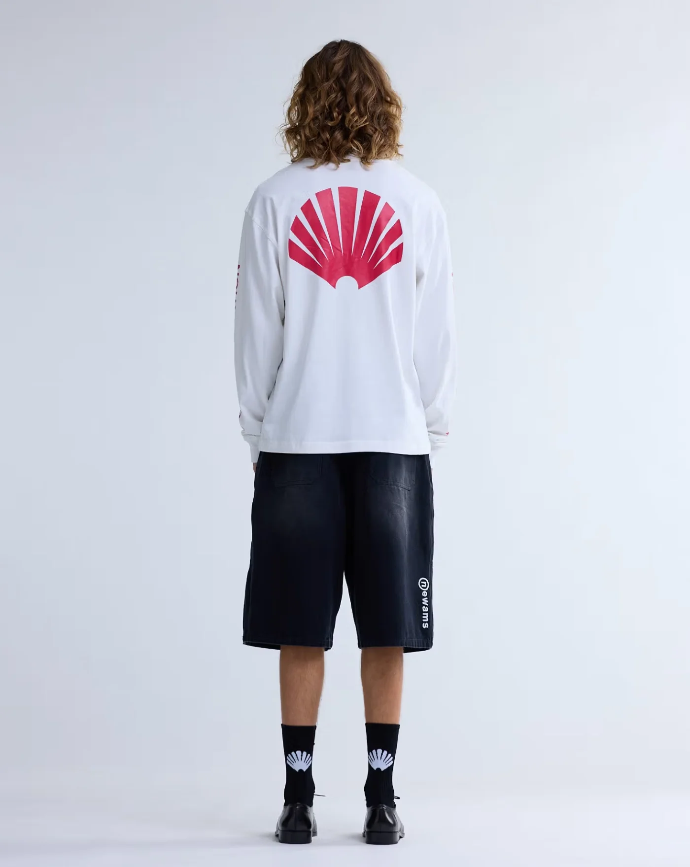 Camiseta New Amsterdam Logo Longsleeve Washed - Image 4