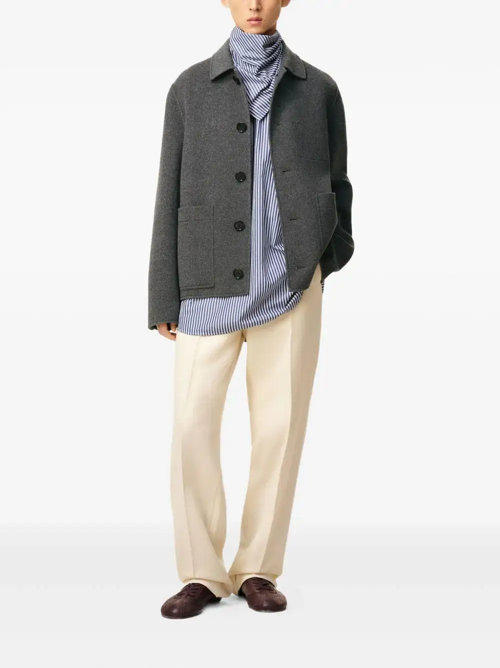 Chaqueta Ami Paris Boxty Buttoned - Image 10