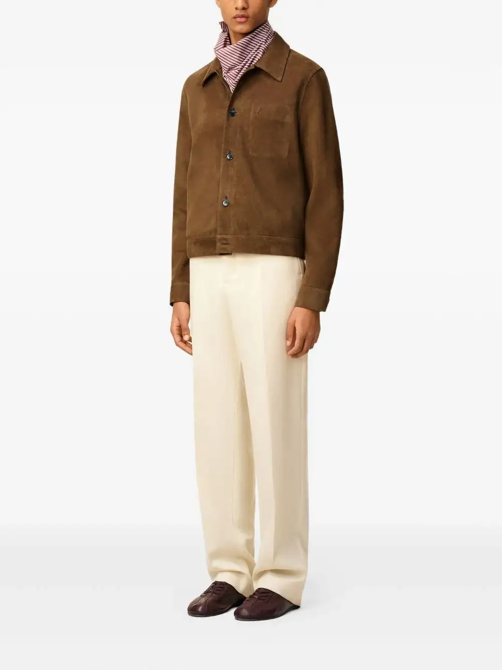 Chaqueta Ami Paris Leather - Image 8