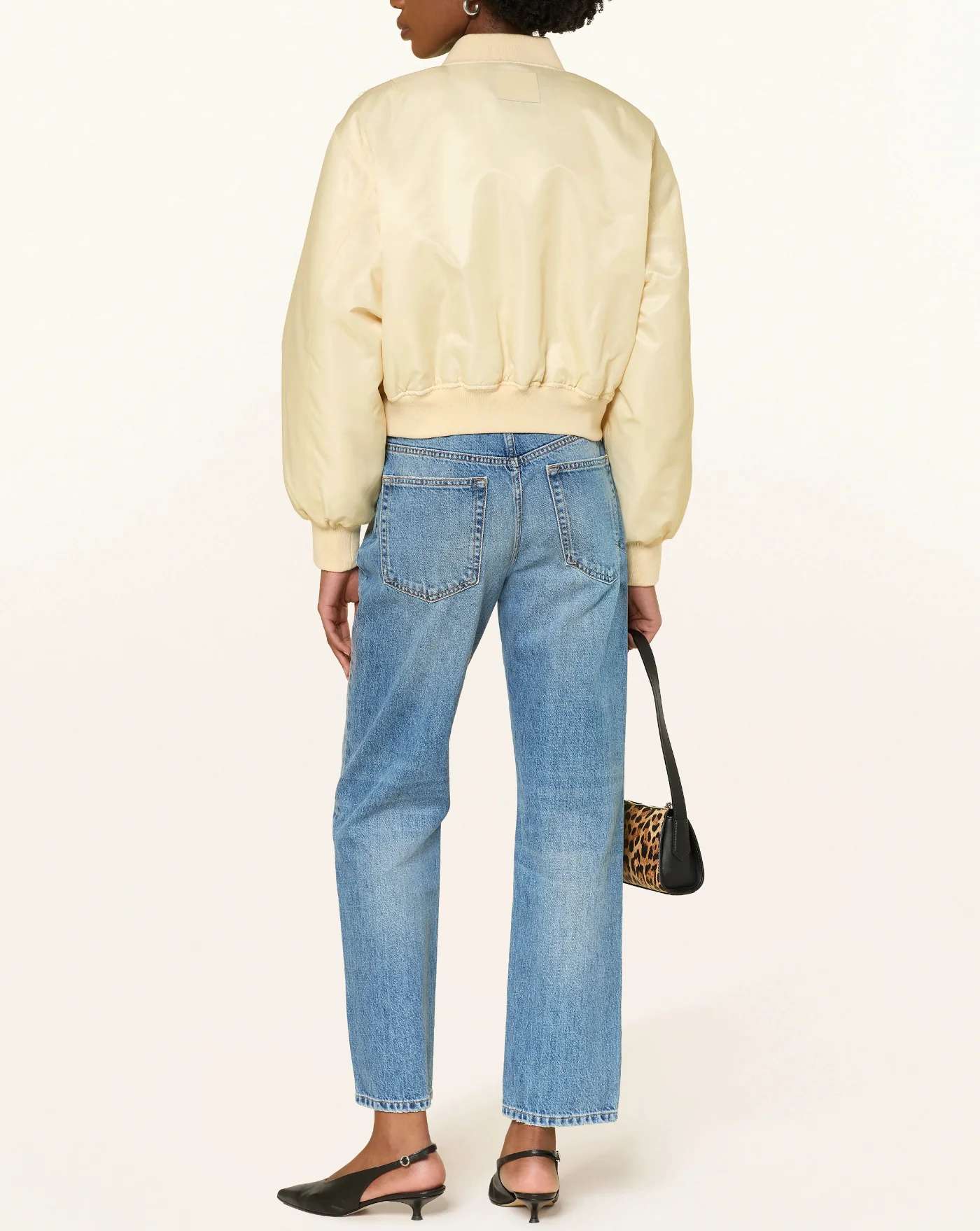 Chaqueta Anine Bing Cropped Leon Bomber - Image 3
