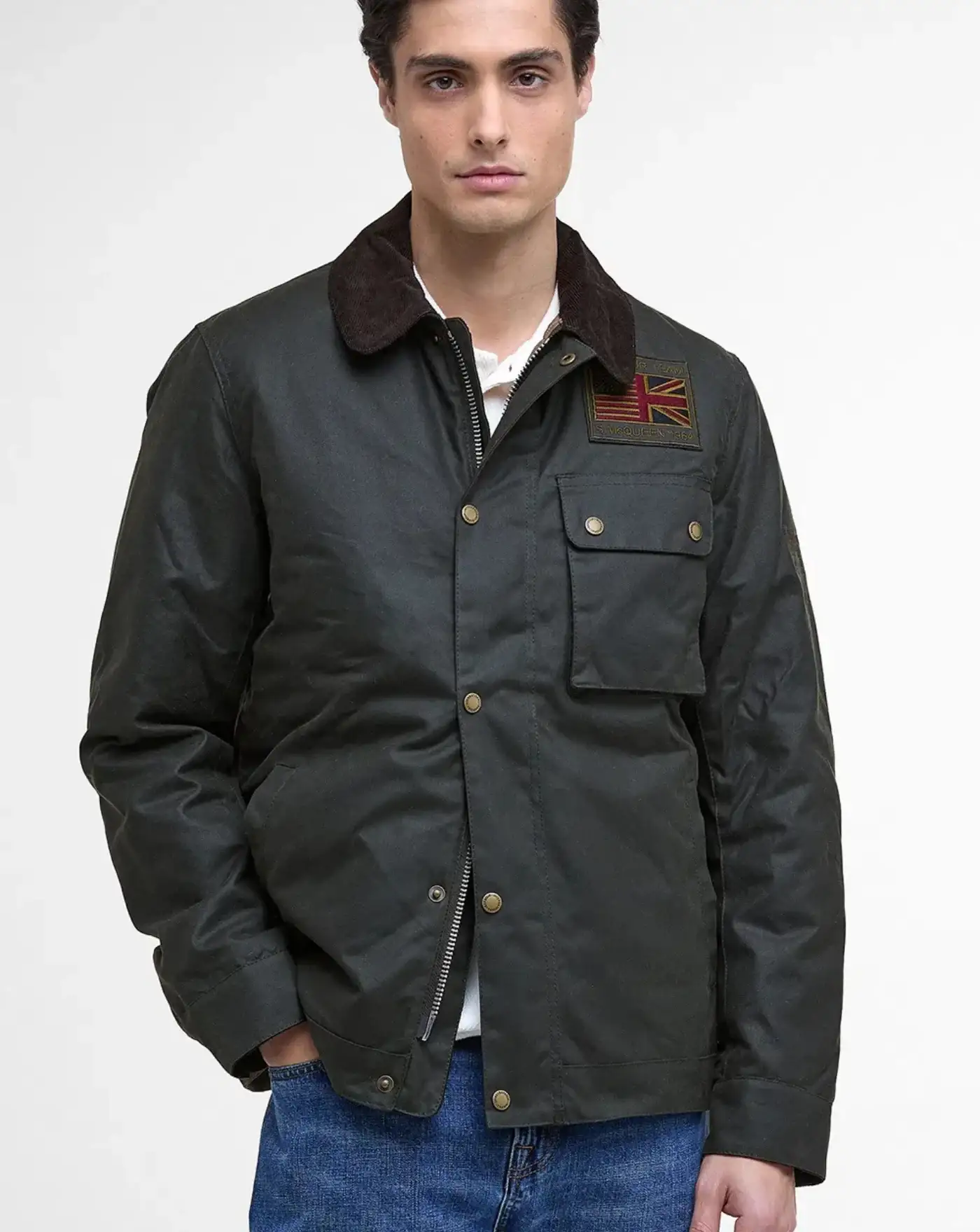 Chaqueta Barbour Workers Wax - Image 3