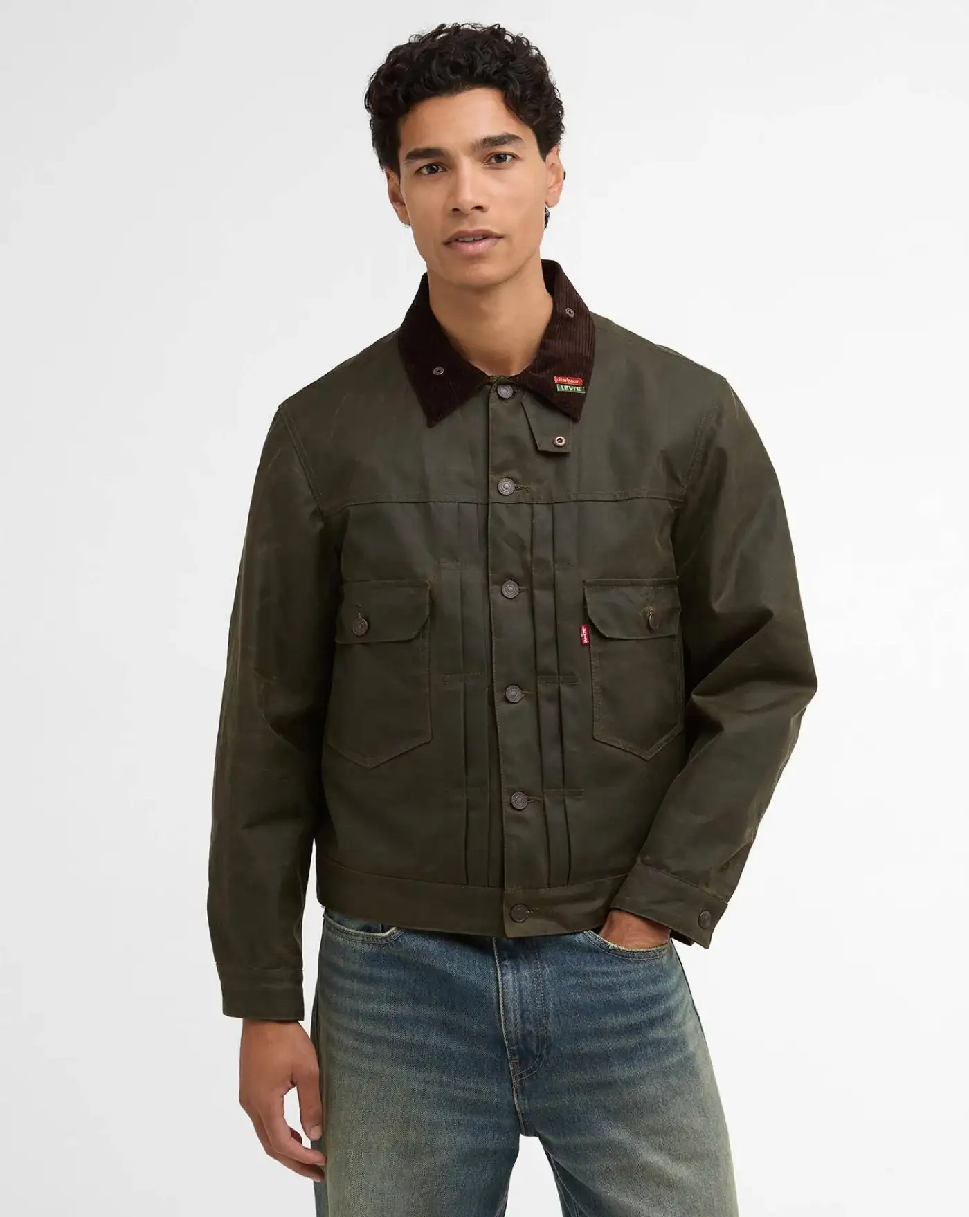 Chaqueta Barbour x Levi's Type II Waxed Jacket - Image 2