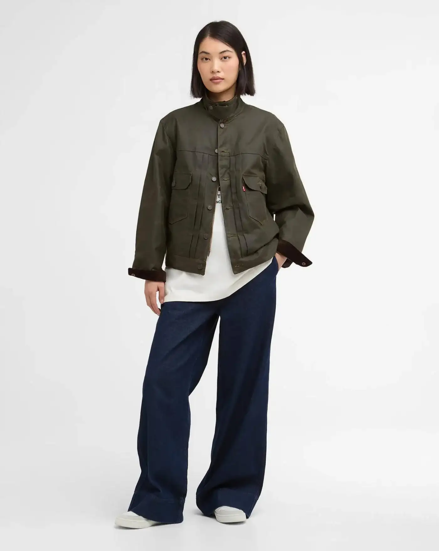Chaqueta Barbour x Levi's Type II Waxed Jacket - Image 6